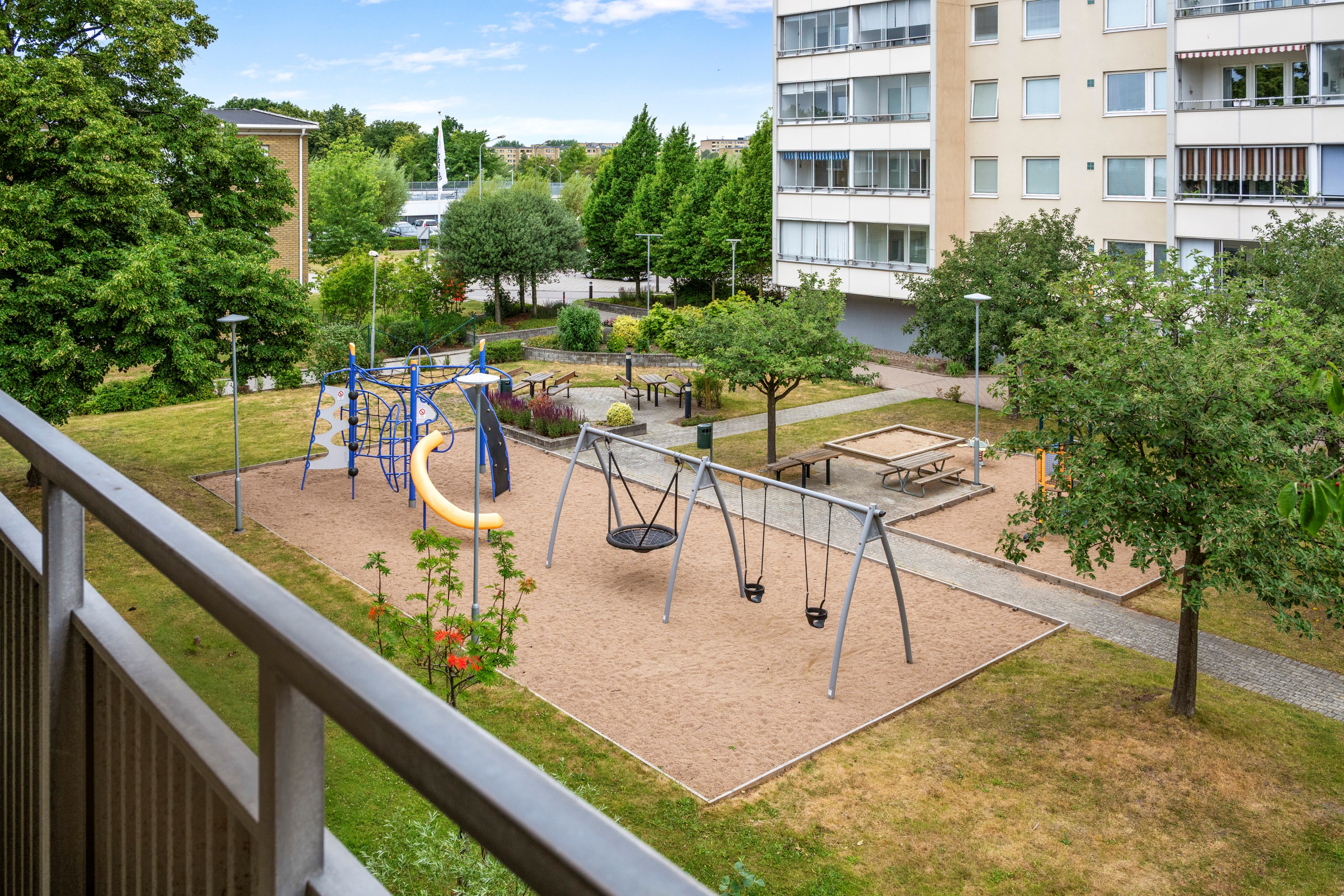 Utsikt från loftgången