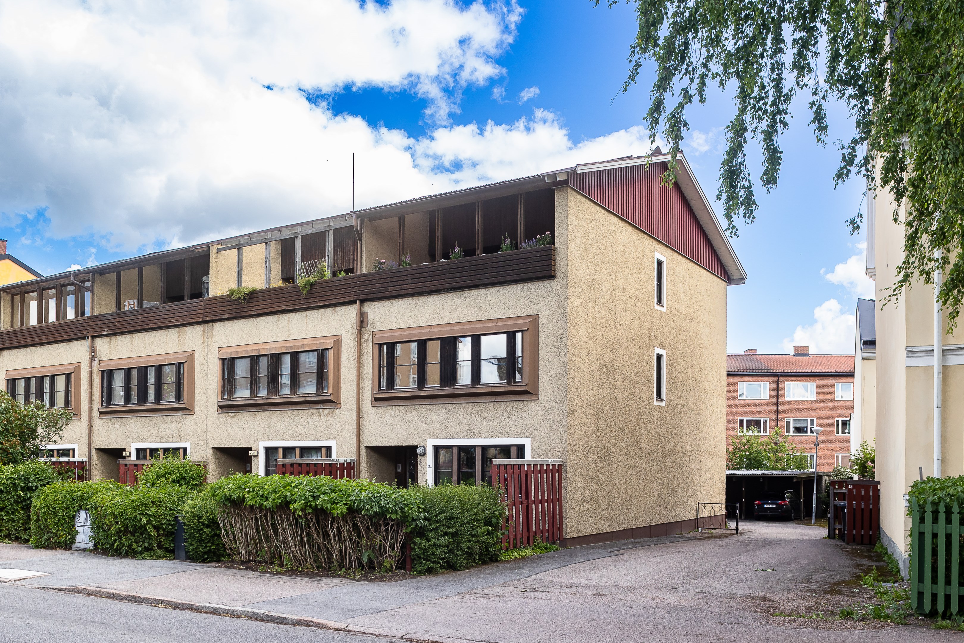 Bostadsbild från Börjegatan 45 A, Kommande i Luthagen, Uppsala
