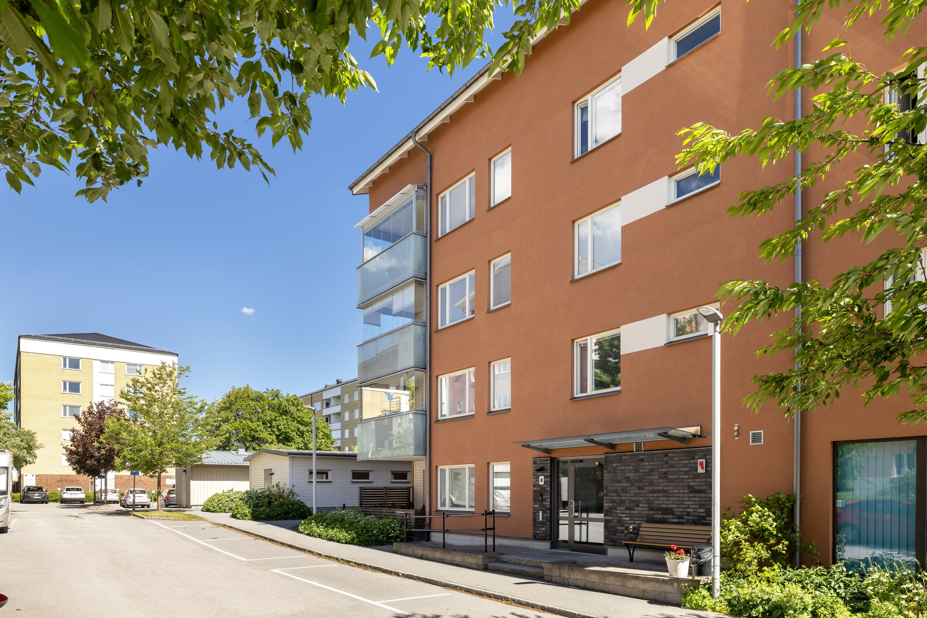 Bostadsbild från Topeliusgatan 8, Kommande i Nyby, Uppsala