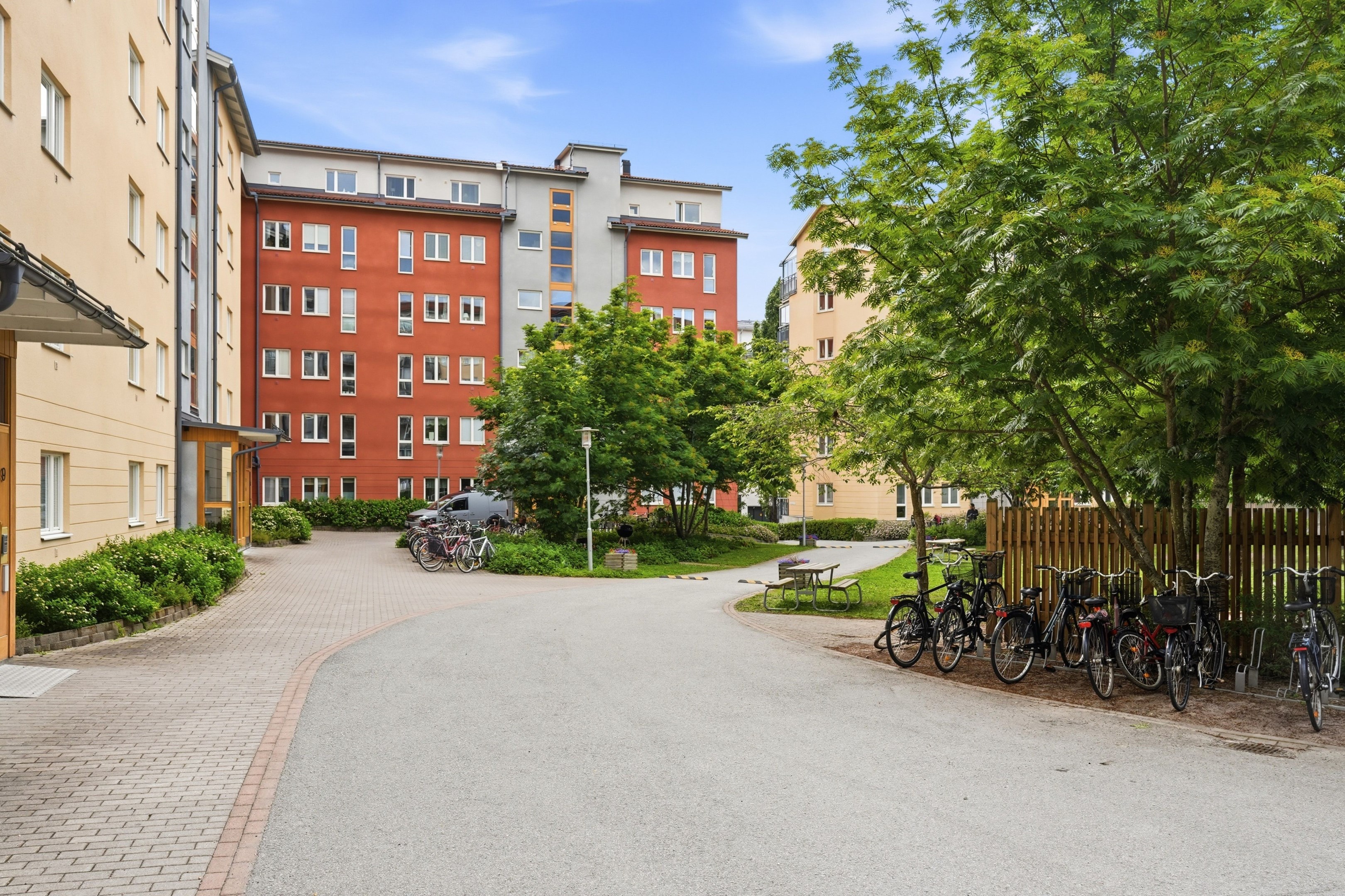 Bostadsbild från Portalgatan 15, Kommande i Kapellgärdet, Uppsala
