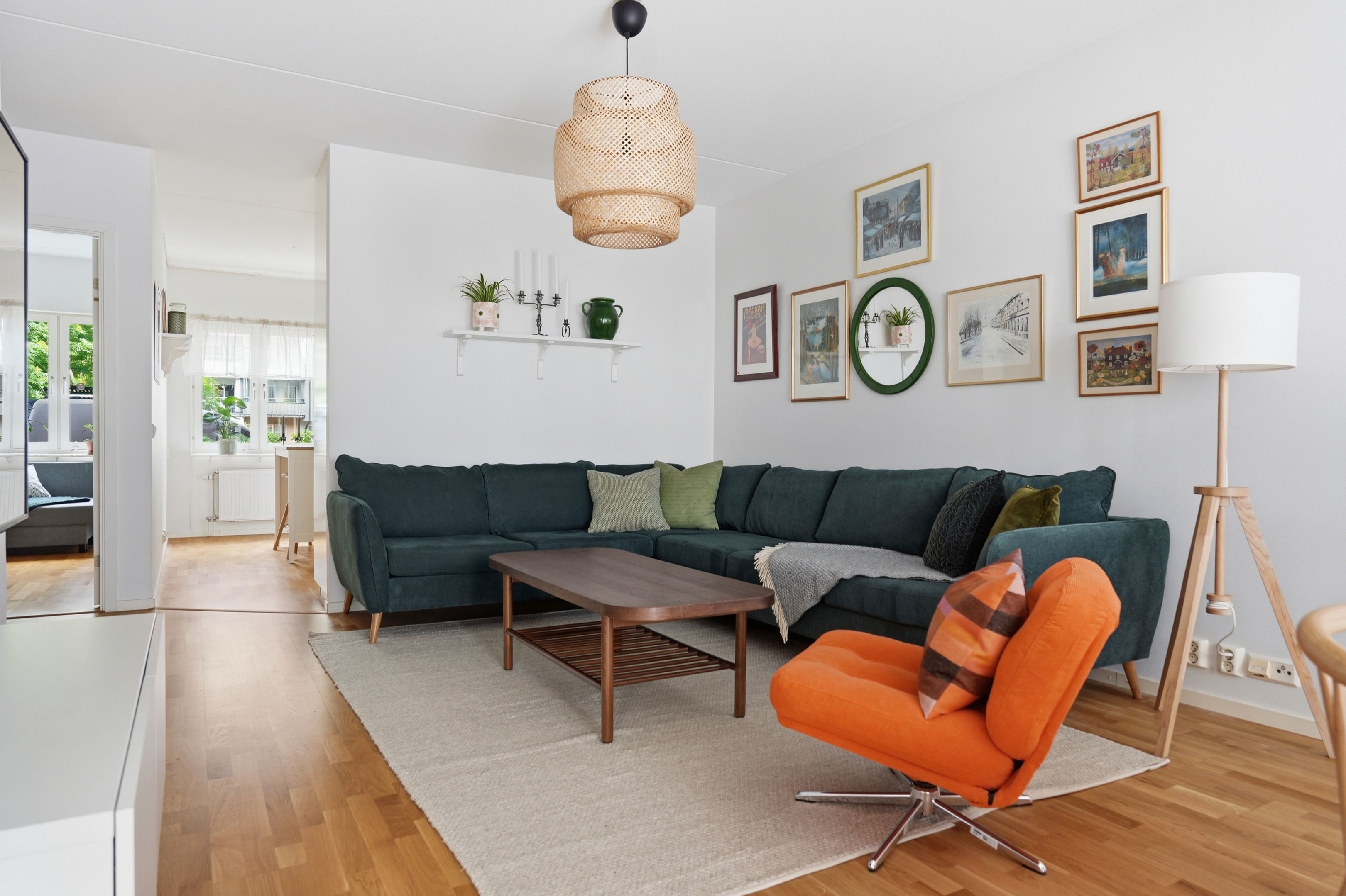 Bostadsbild från Portalgatan 15, Kommande i Kapellgärdet, Uppsala