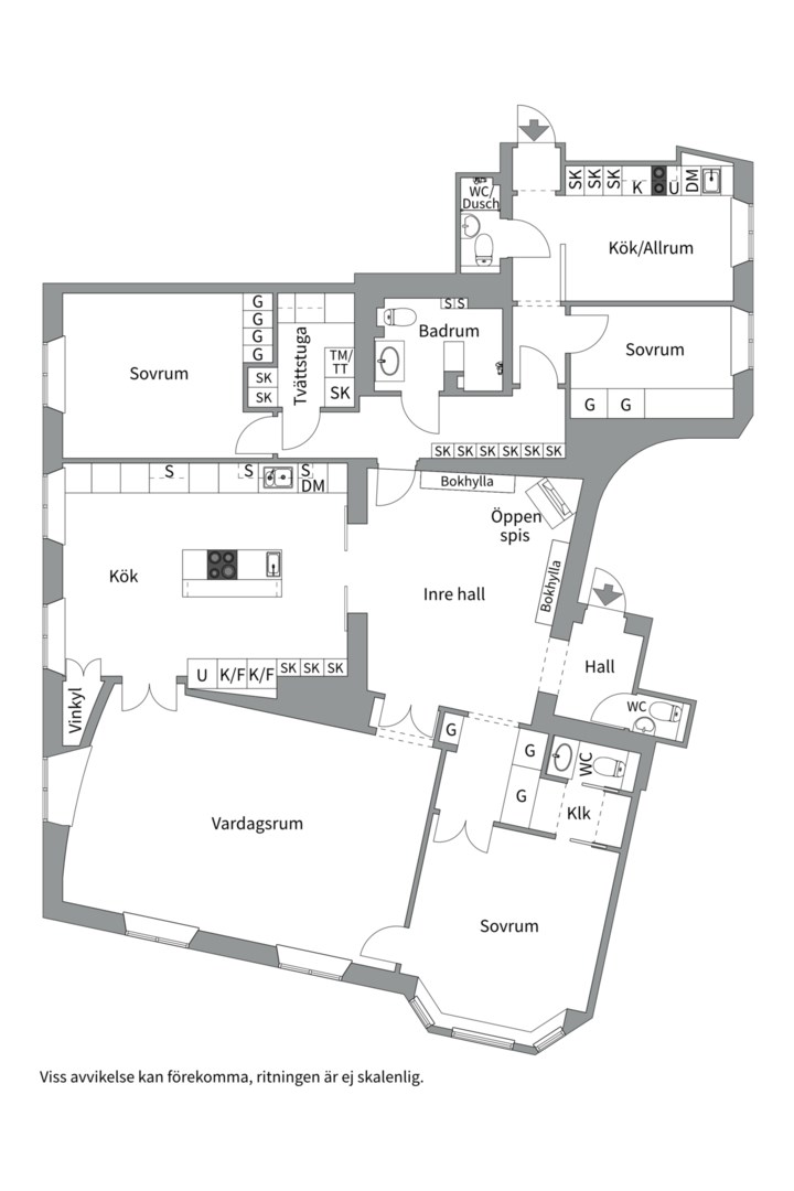 Planlösning från Norr Mälarstrand 32A, Kommande i Kungsholmen - Norr Mälarstrand, Stockholm
