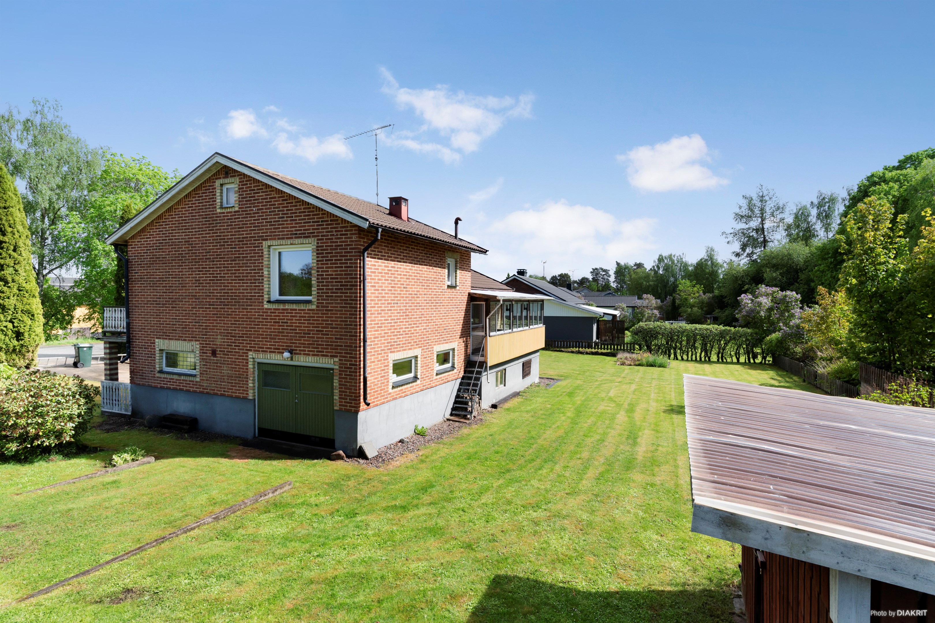 Huset med trädgård