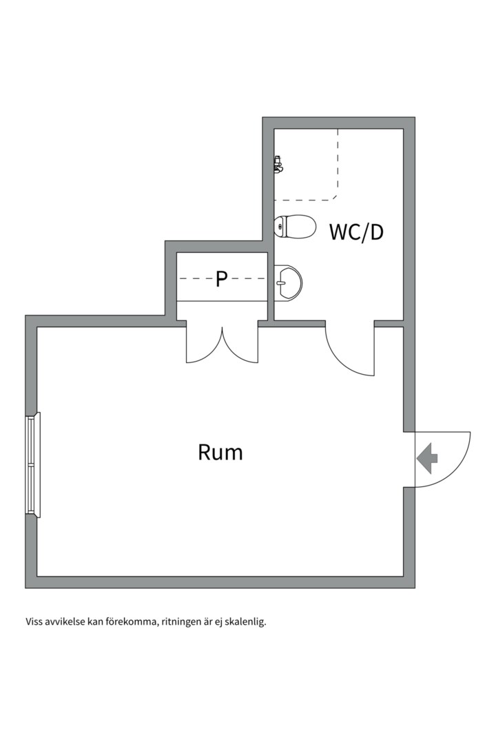 Planlösning från Follingbogatan 22, Till salu i Bromma - Beckomberga, Stockholm