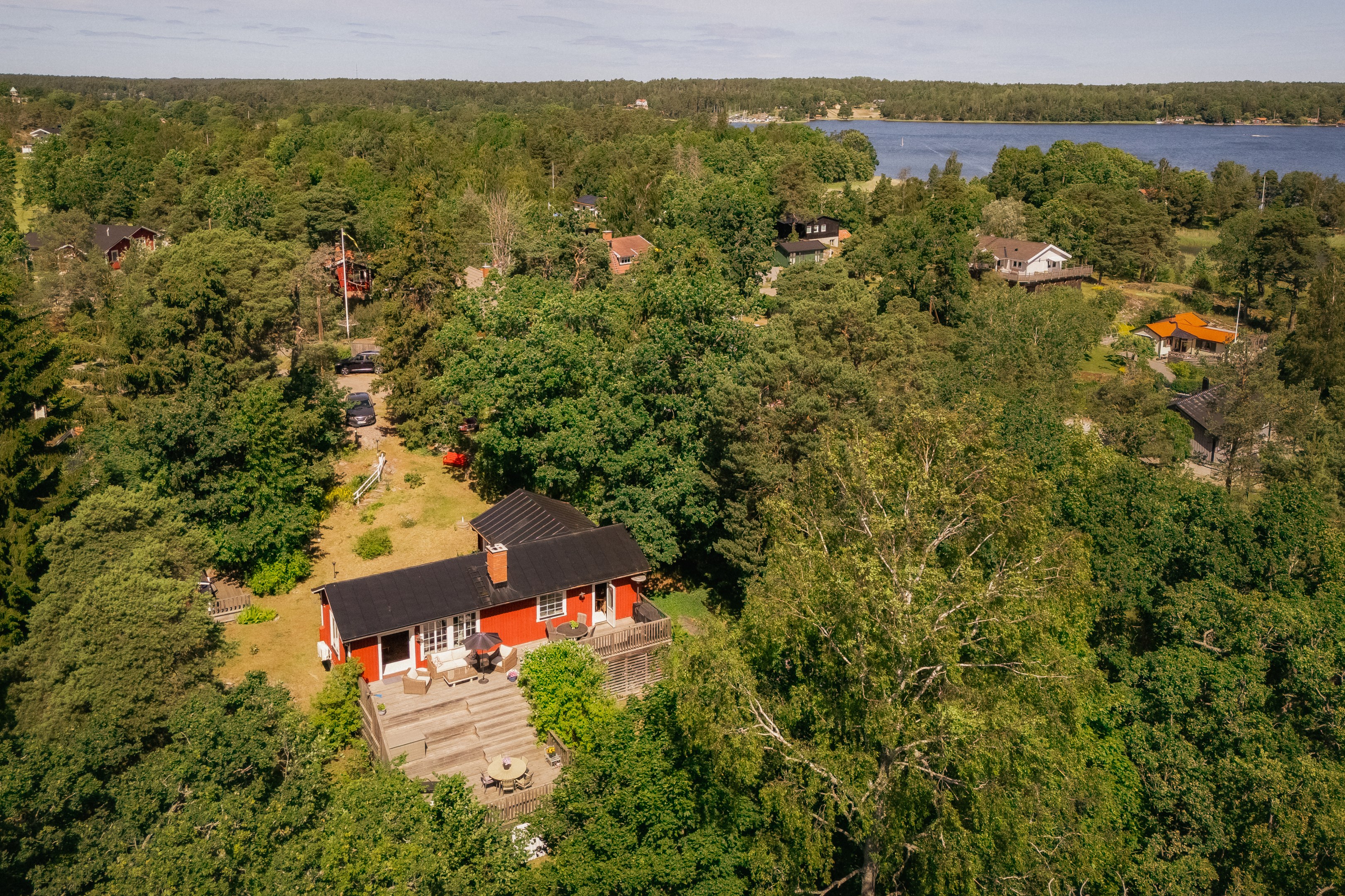 Bostadsbild från Höjdvändan 4, Kommande i Saltarö, Värmdö