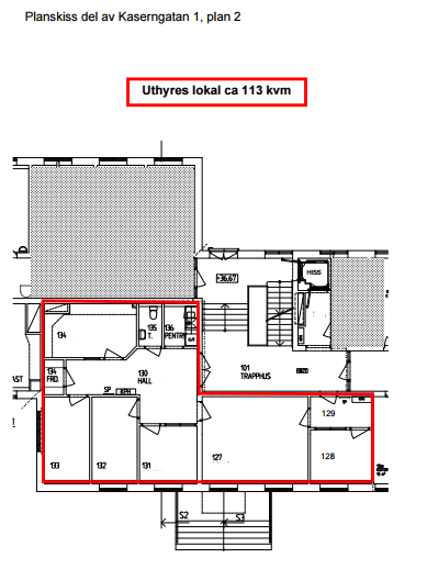 Kontorslokal uthyres – Campus Roslagen, Norrtälje – Kaserngatan 1 bild 1