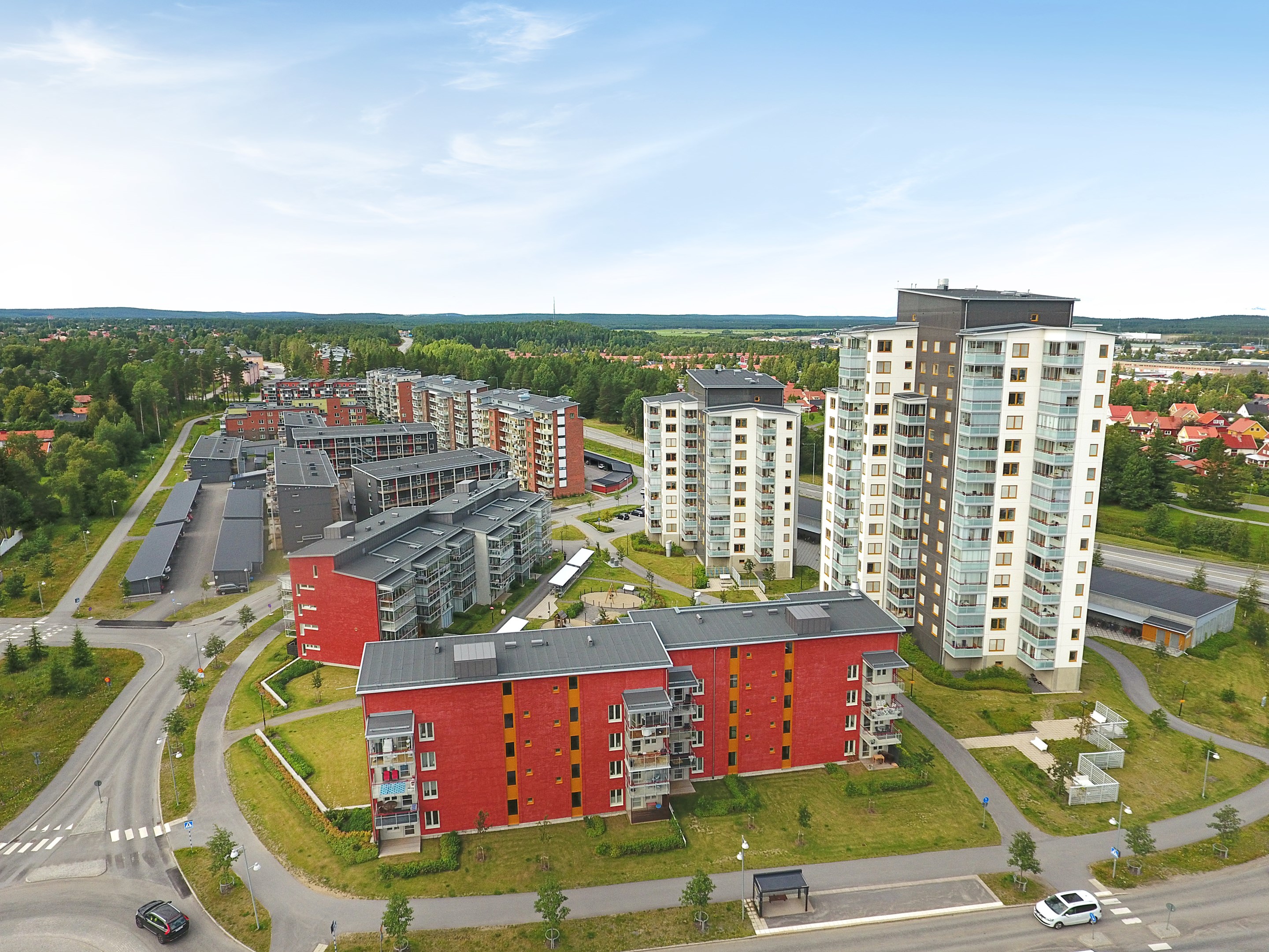 Flygfoto Sandåkern