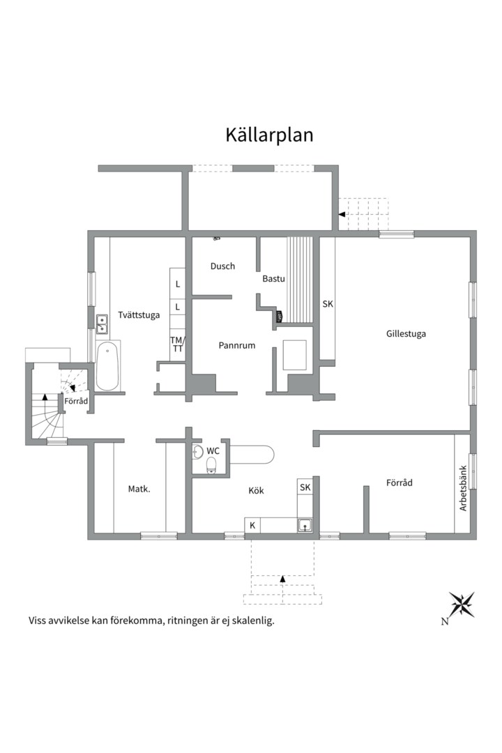 Planlösning från Sveavägen 8, Kommande i Kåbo, Uppsala