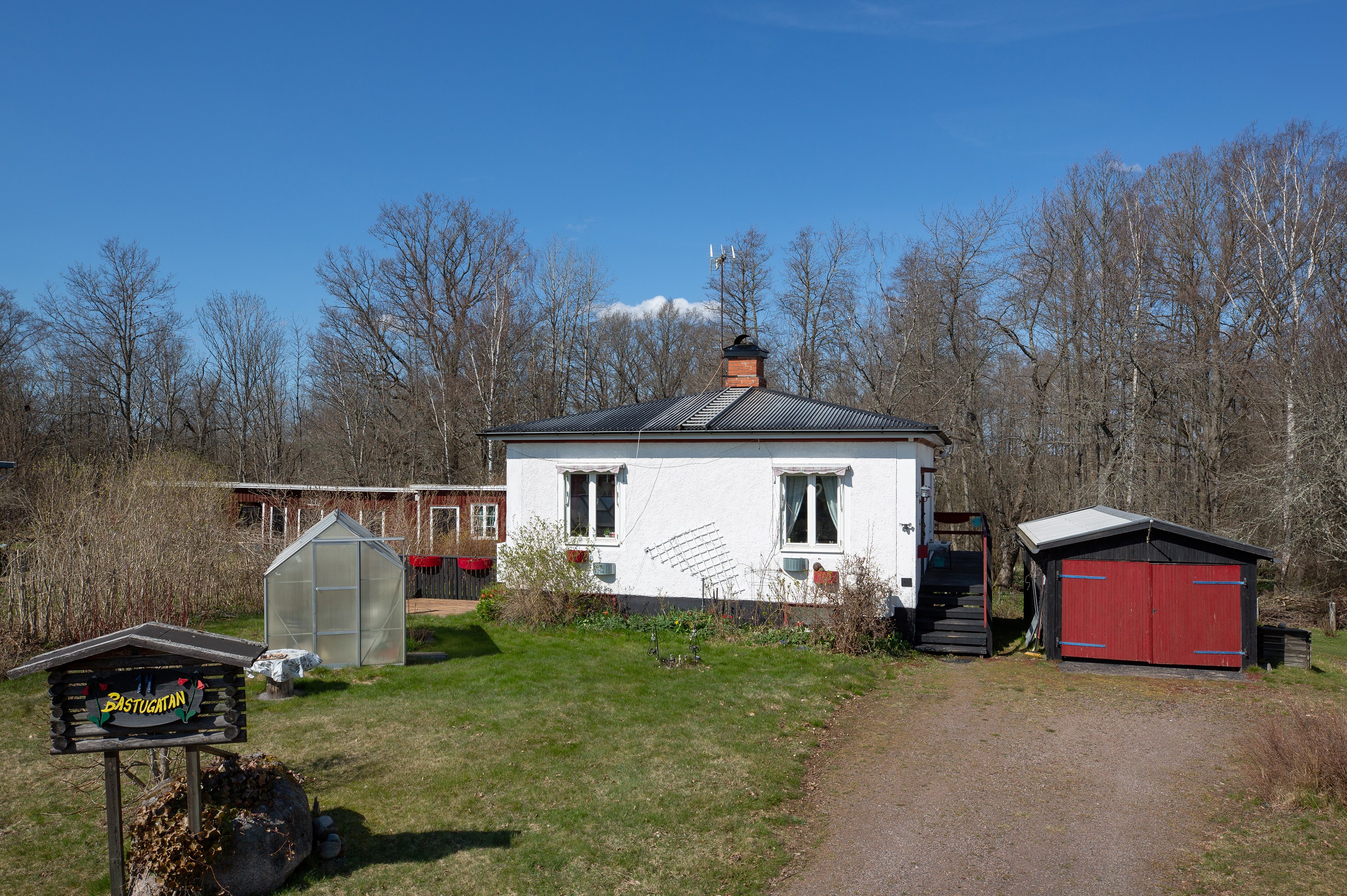 Huset sett från framsidan