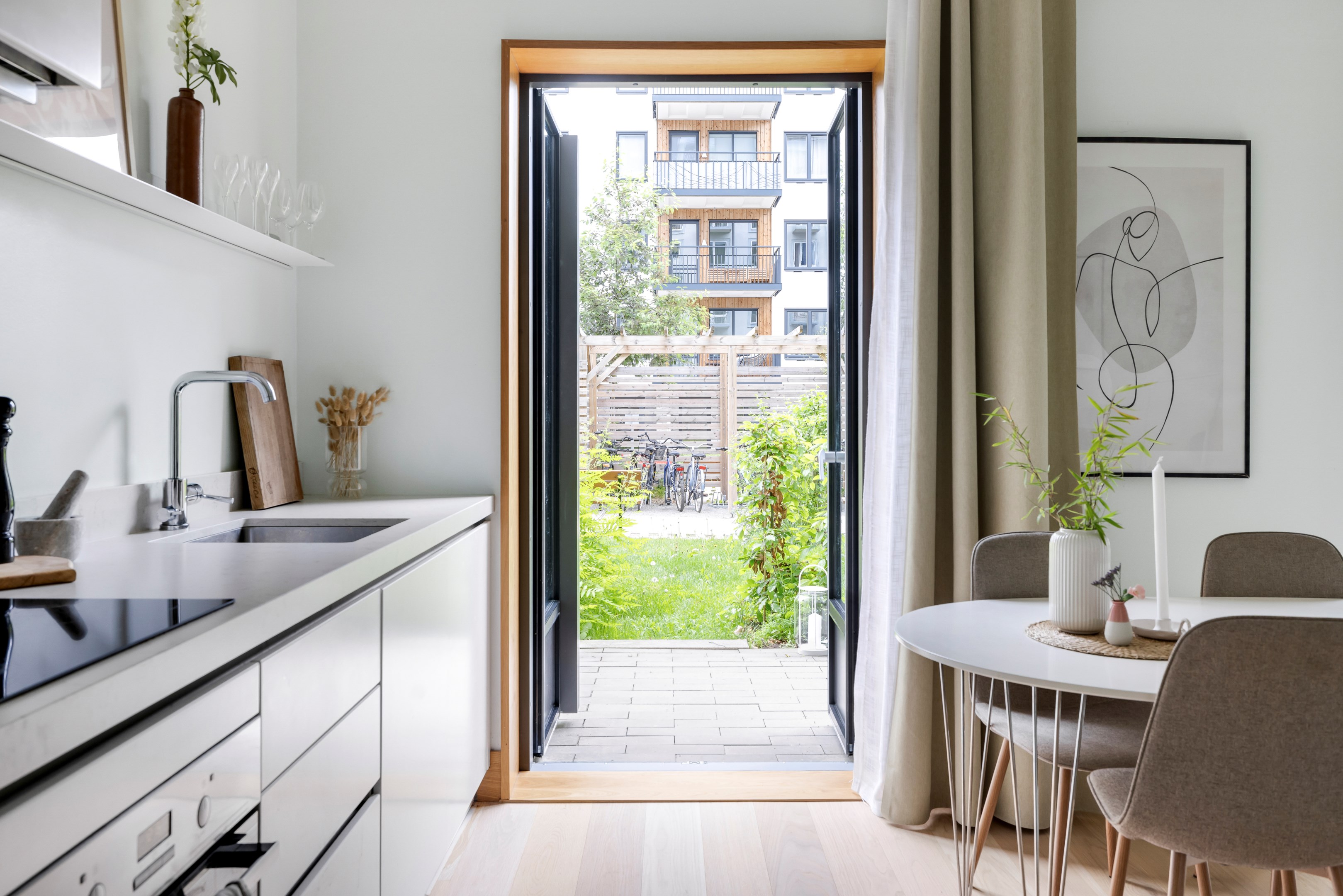 Bostadsbild från Prefektgatan 8, Kommande i Rosendal, Uppsala