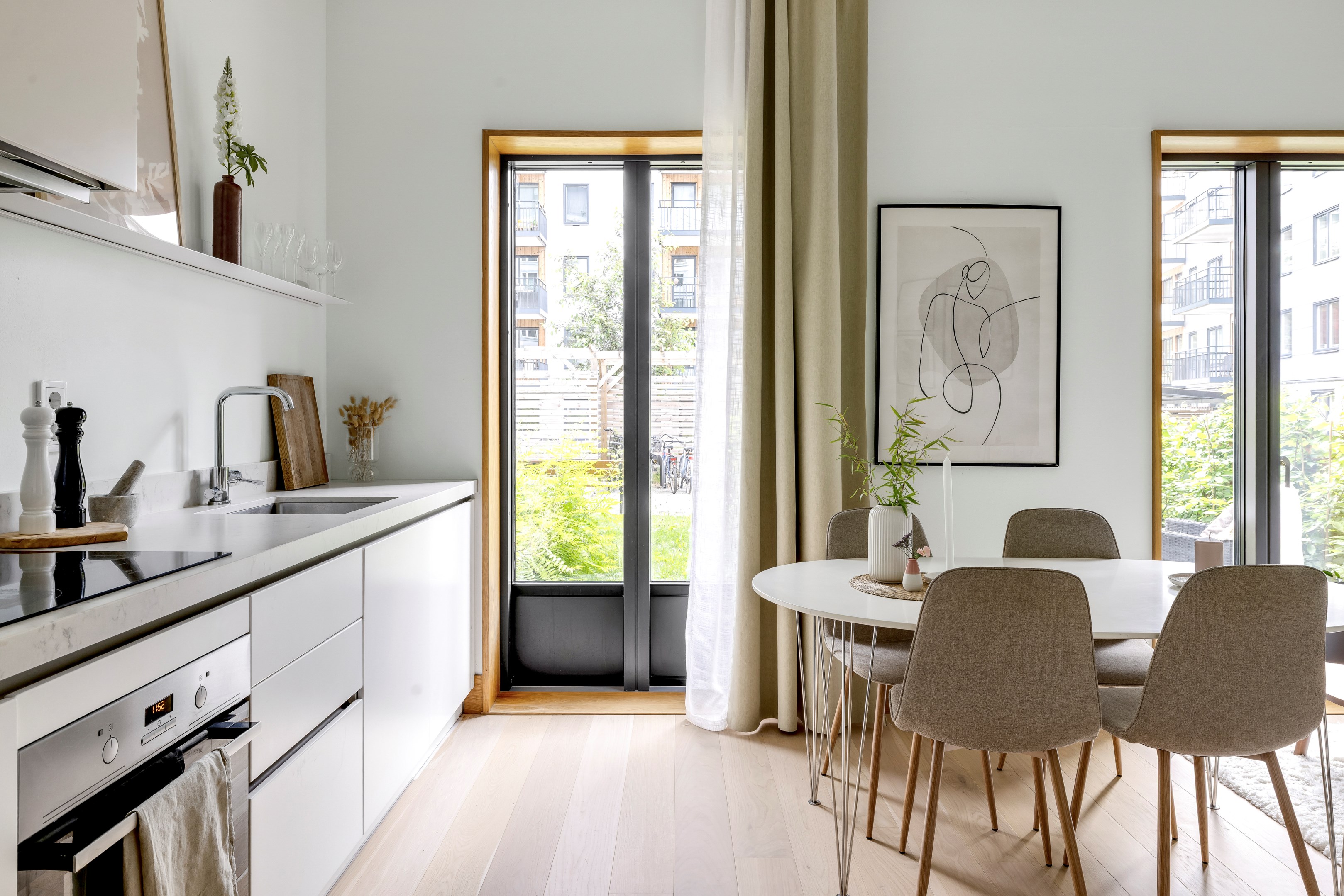 Bostadsbild från Prefektgatan 8, Kommande i Rosendal, Uppsala