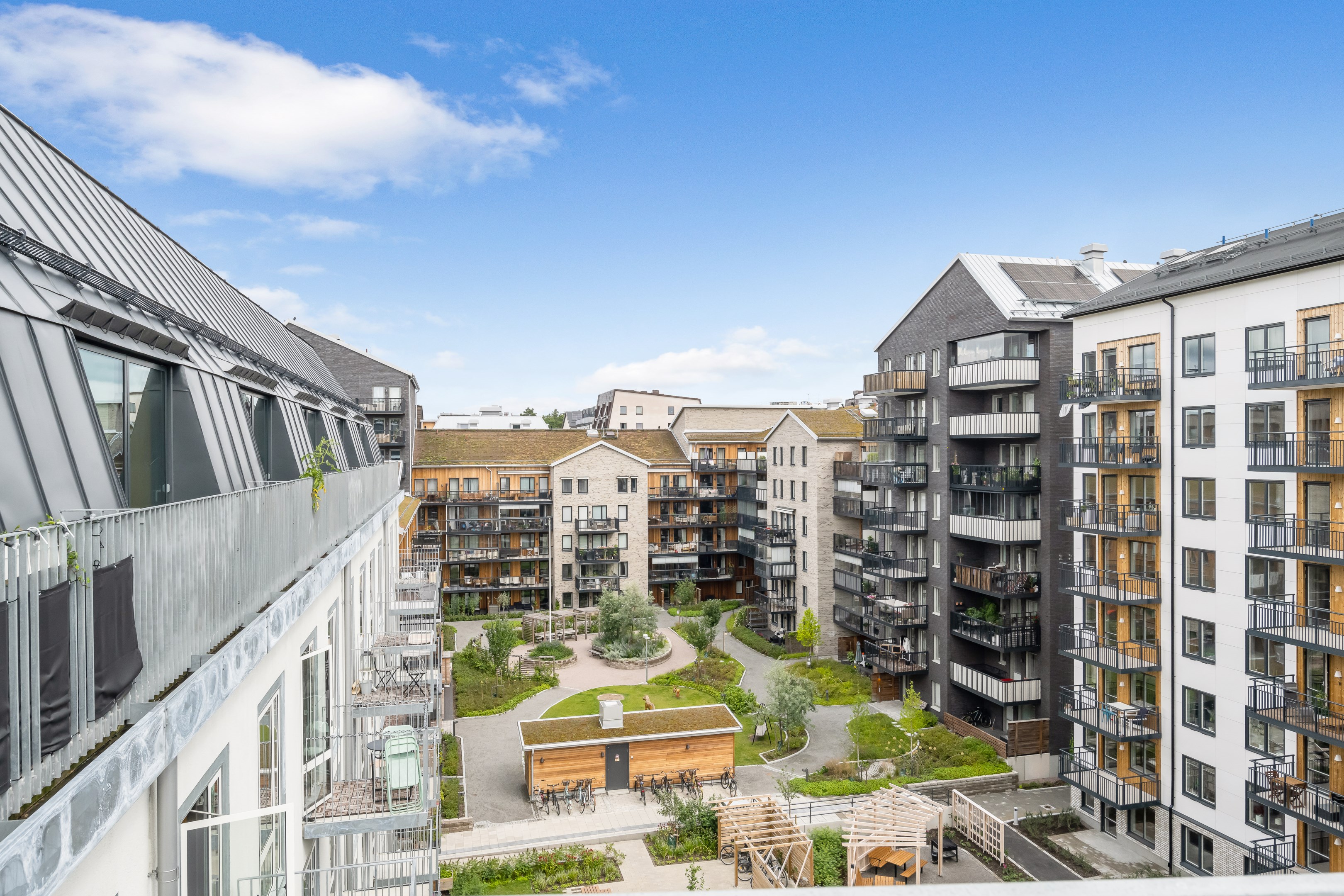 Bostadsbild från Prefektgatan 8, Kommande i Rosendal, Uppsala