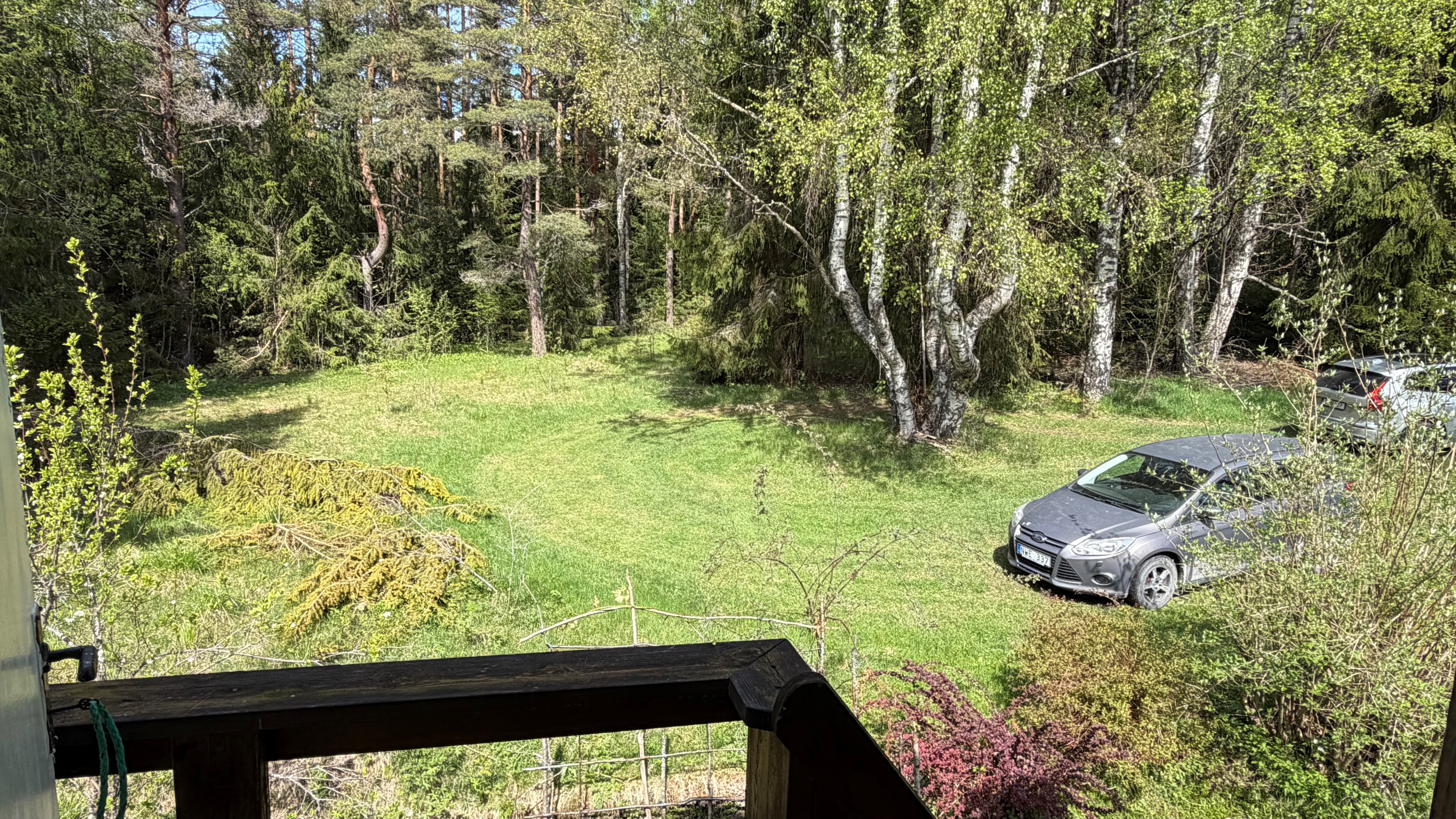 Utsikt från ena sidan av Härbre
