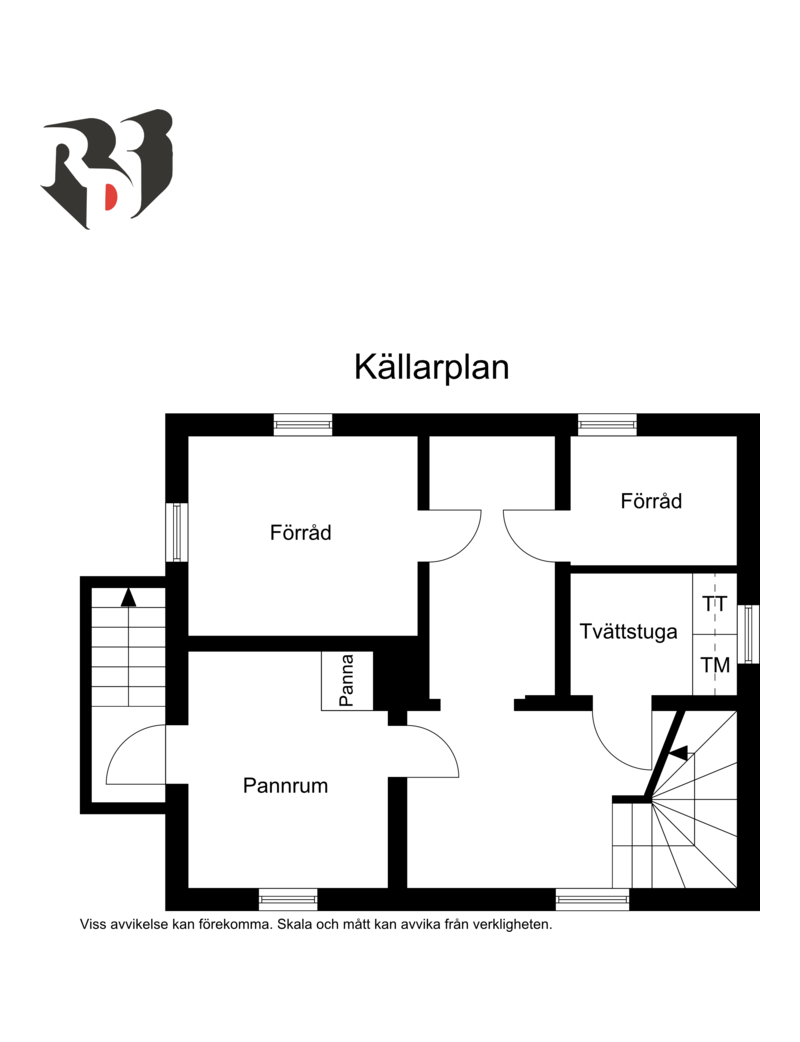 Planlösning källare