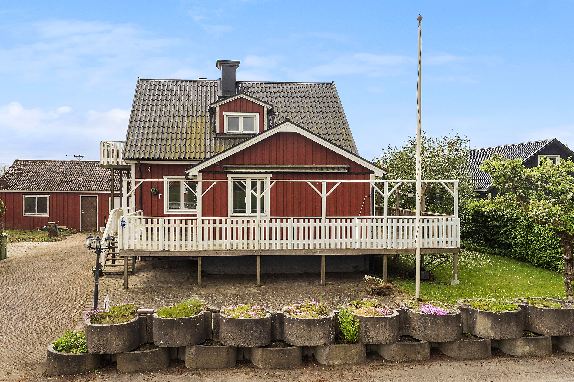 Husets framsida