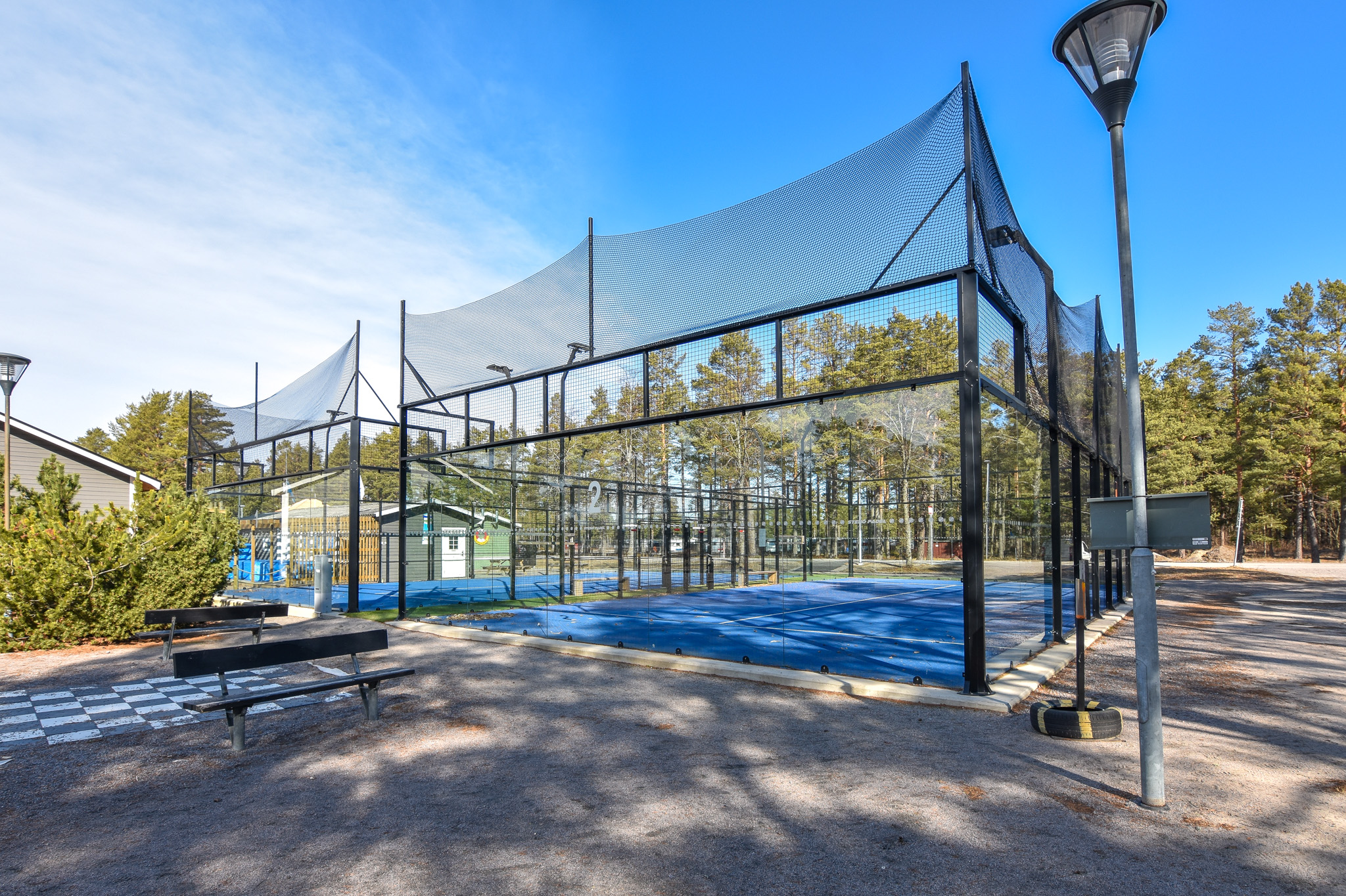 Stenö padelbanor