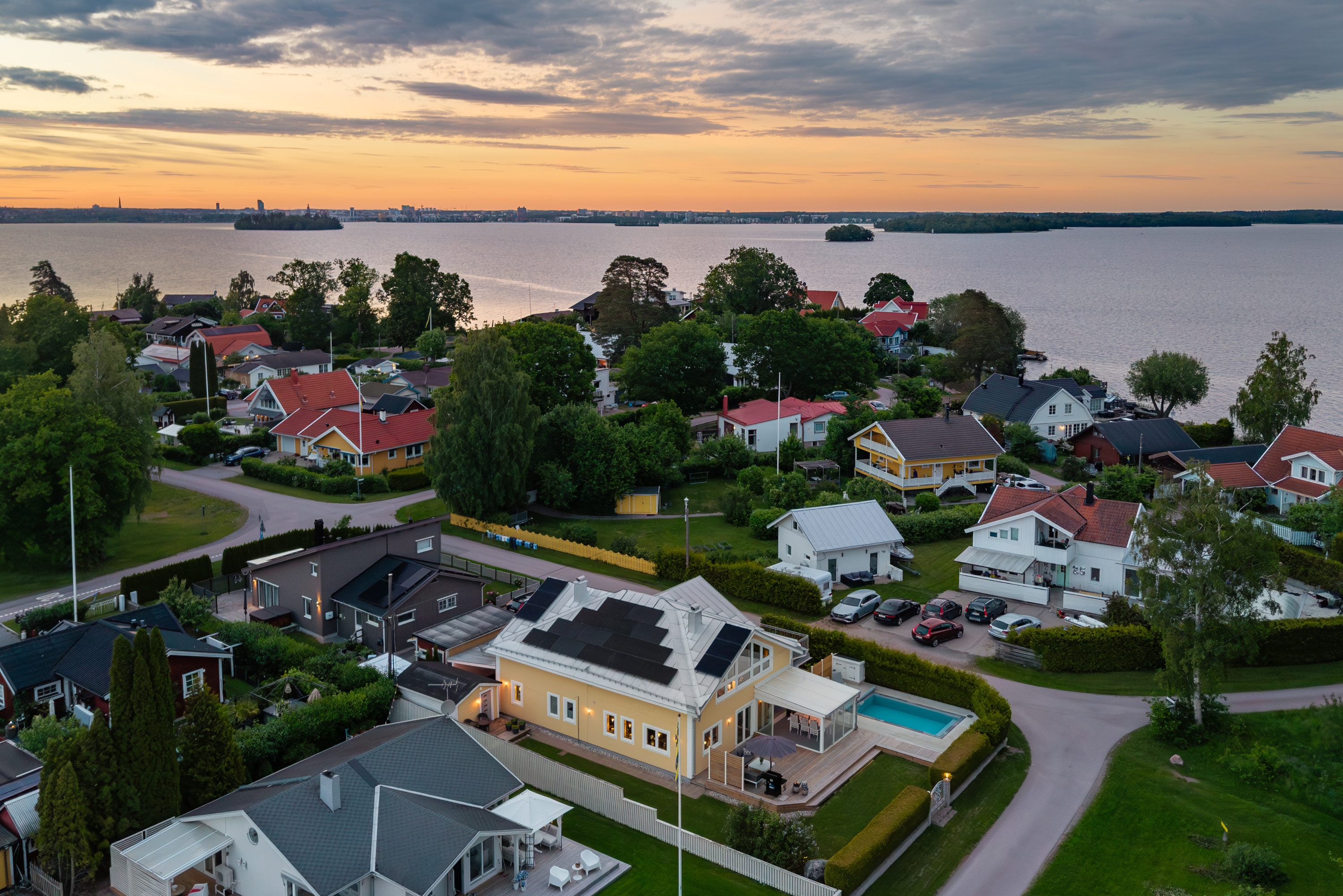 Bostadsbild från Margaretavägen 12, Kommande i Enhagen, Västerås