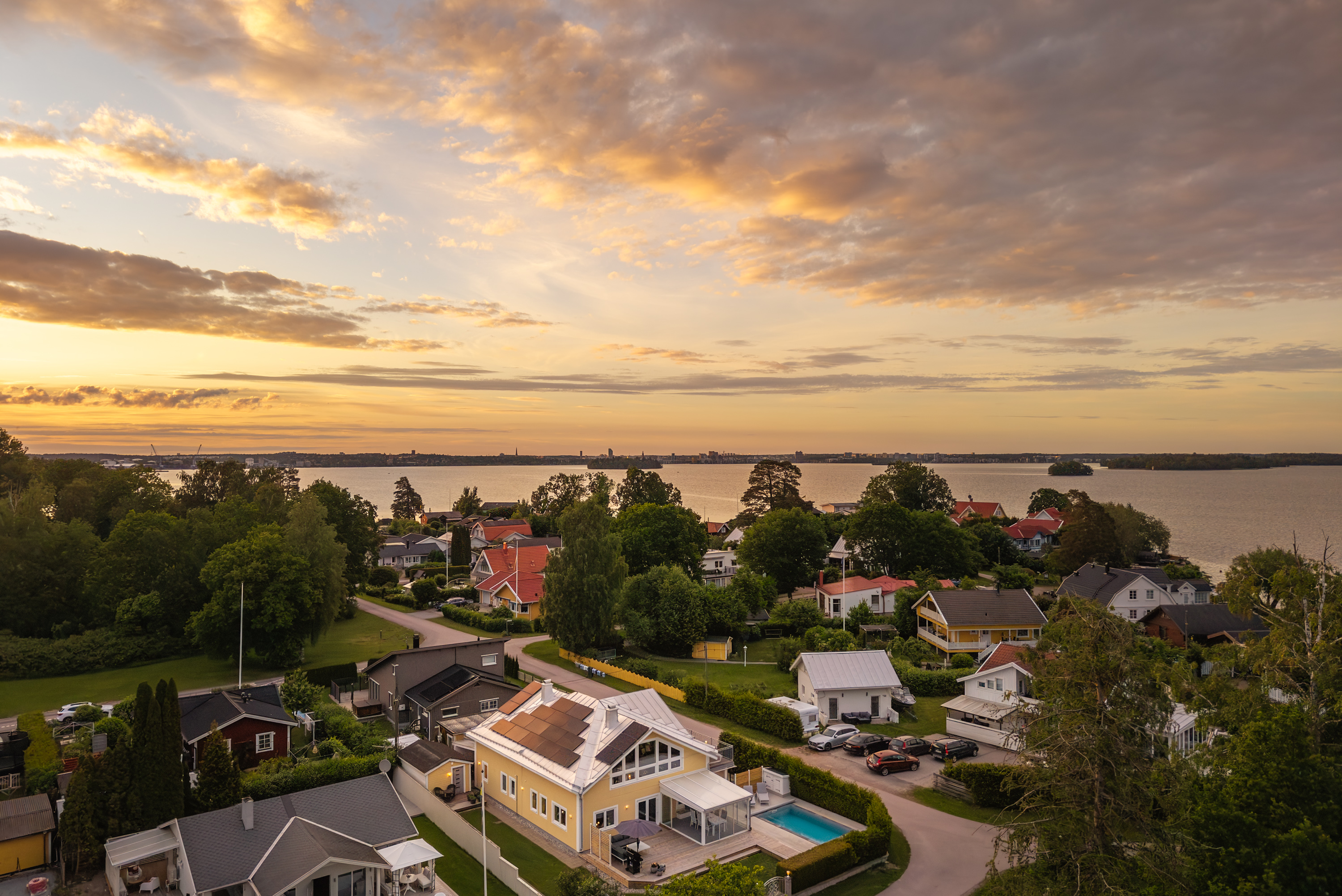 Bostadsbild från Margaretavägen 12, Kommande i Enhagen, Västerås
