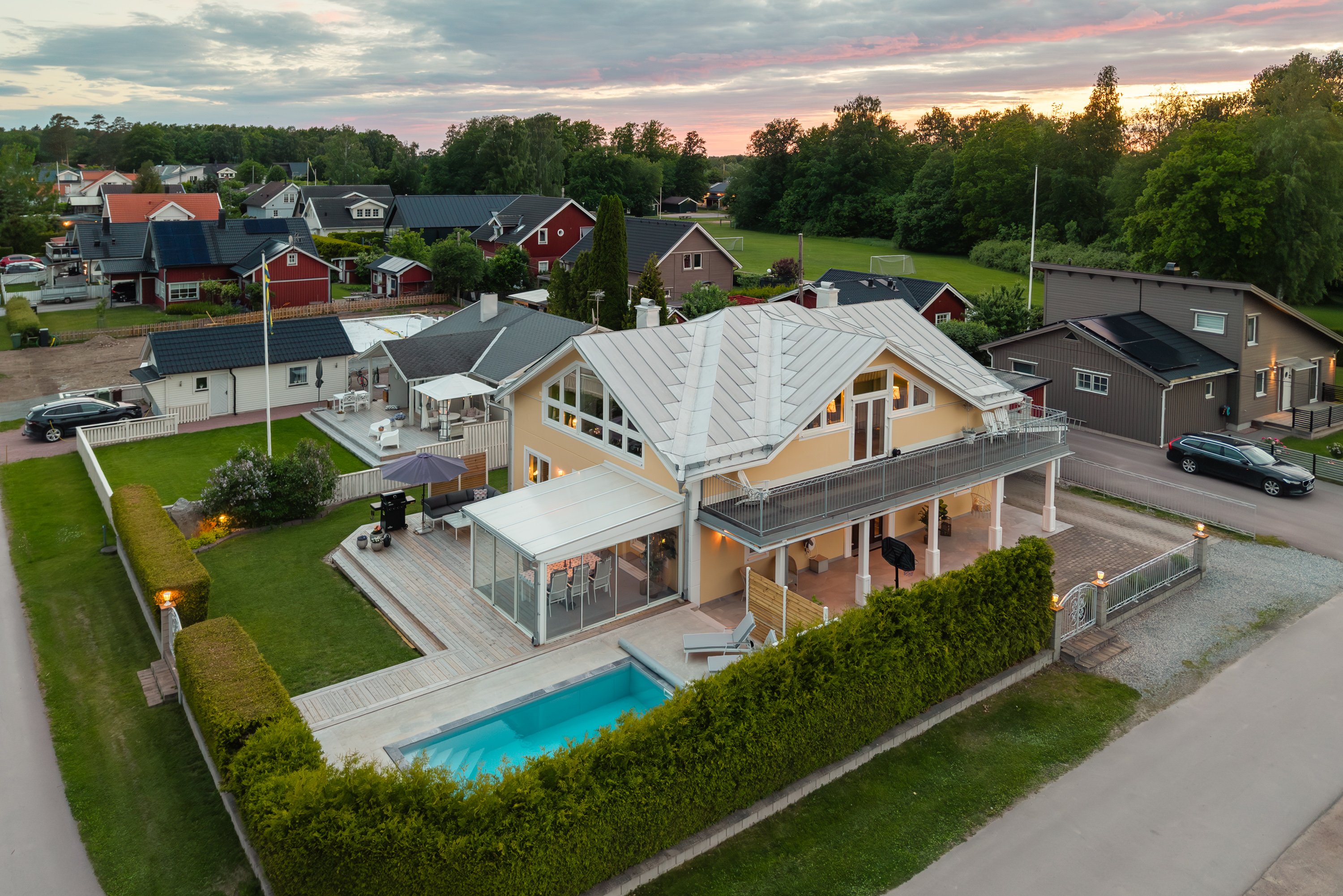 Bostadsbild från Margaretavägen 12, Kommande i Enhagen, Västerås