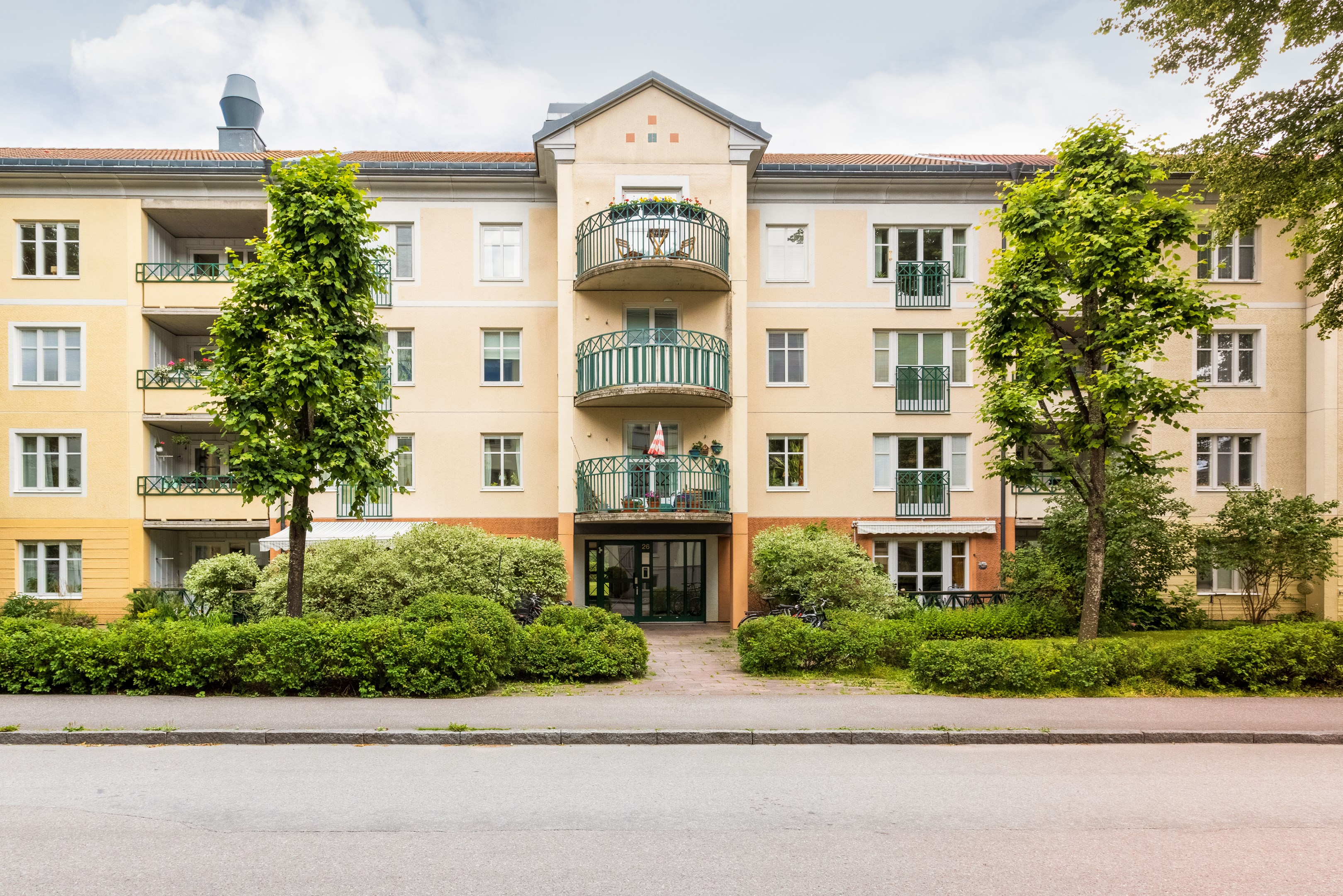 Bostadsbild från Gustaf Kjellbergs väg 26, Kommande i Ulleråker, Uppsala