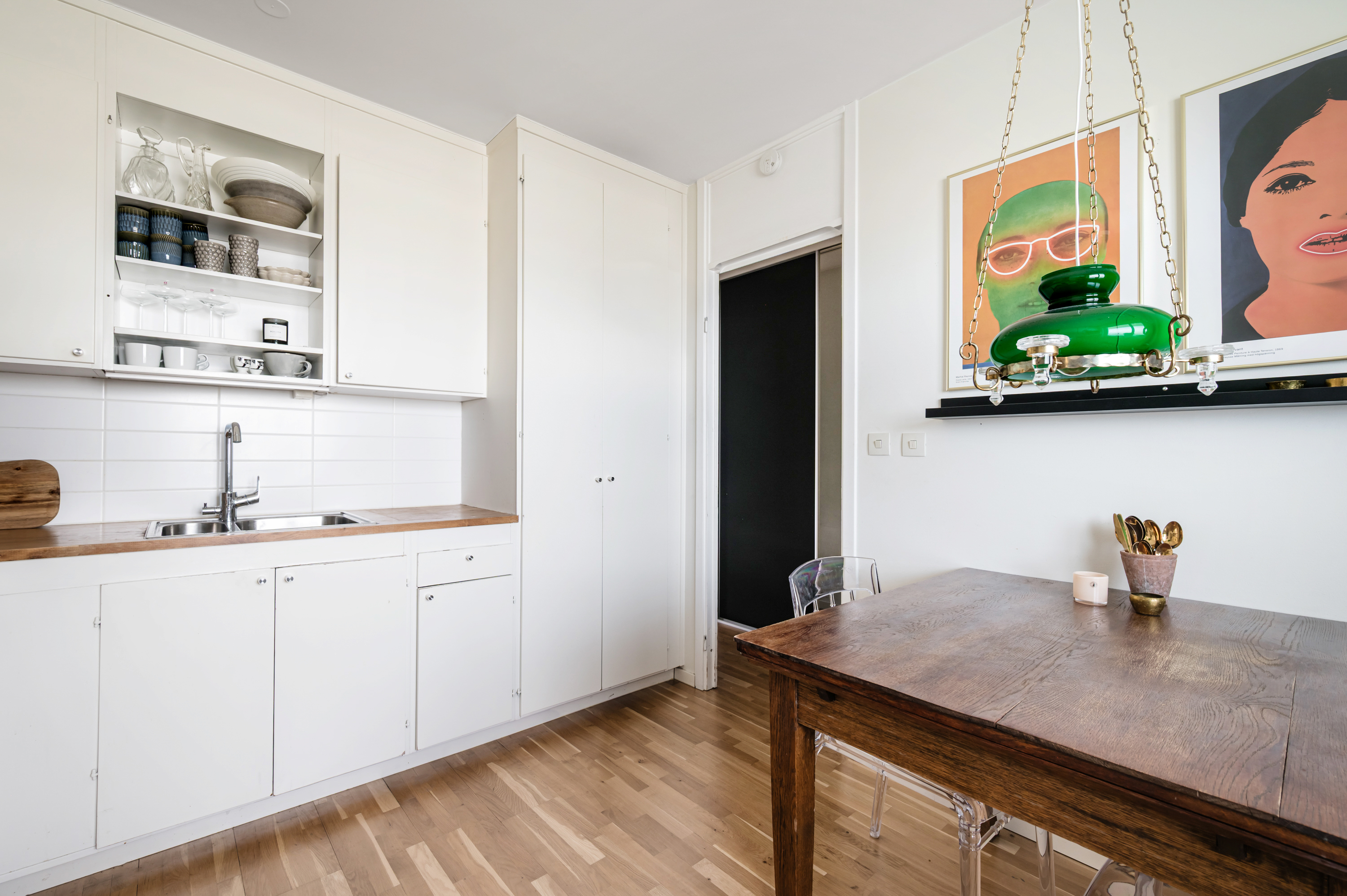 Bostadsbild från Johan Enbergs väg 28, Kommande i Västra skogen, Solna
