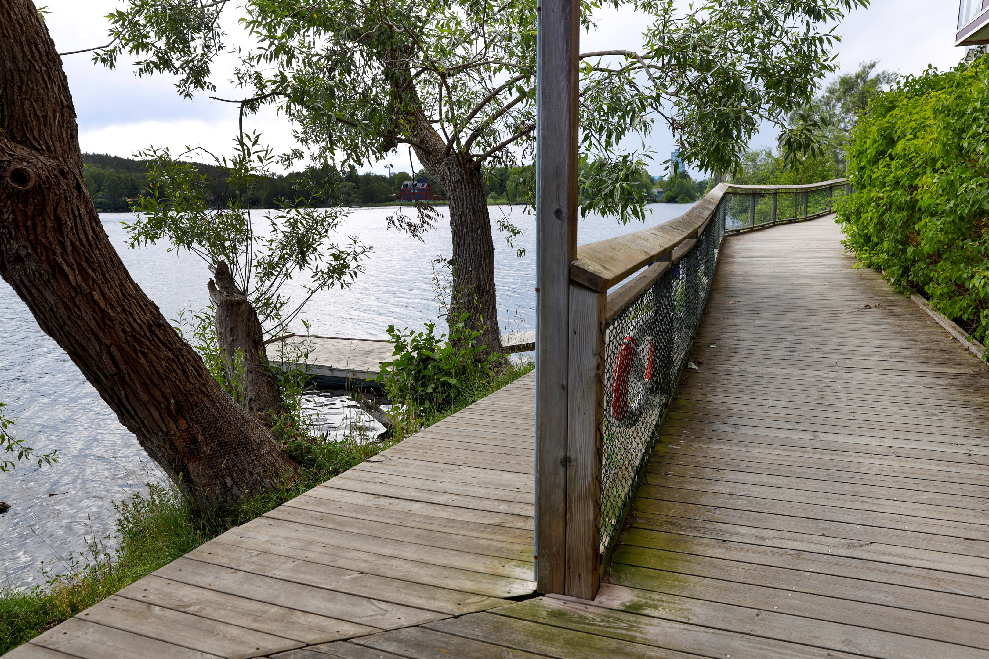 Bostadsbild från Gustaf de Lavals väg 6, Kommande i Järla sjö, Nacka