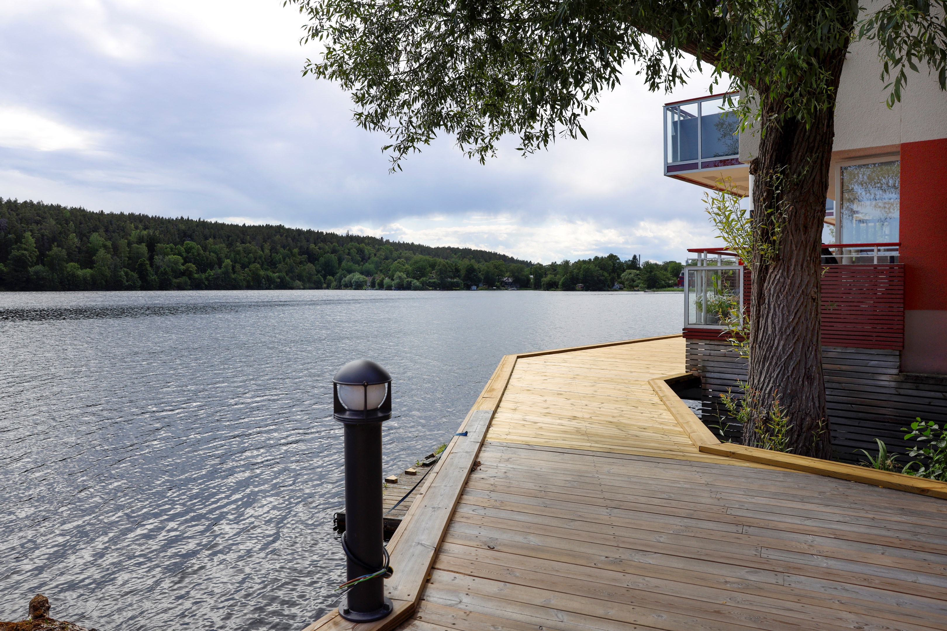 Bostadsbild från Gustaf de Lavals väg 6, Kommande i Järla sjö, Nacka