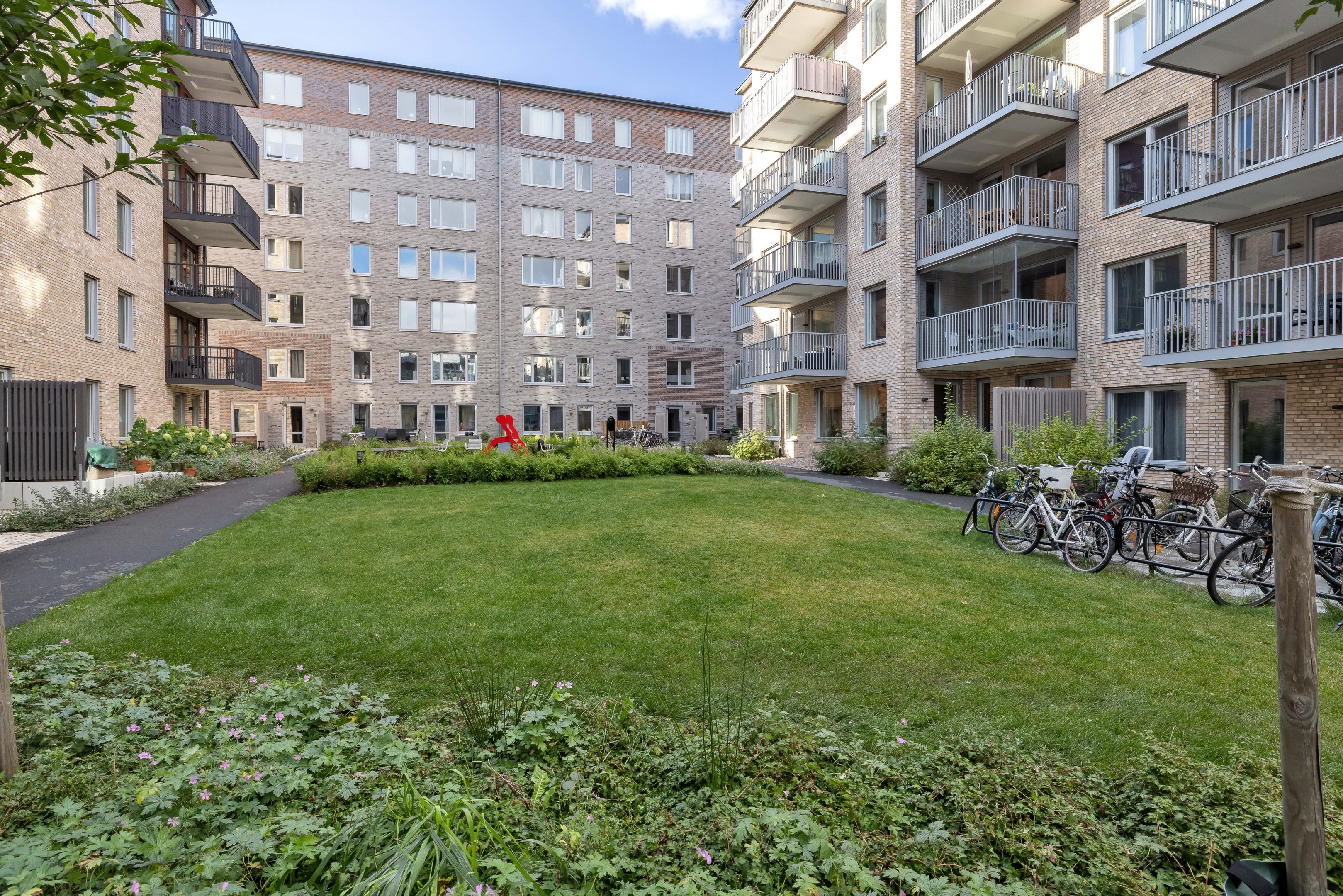 Bostadsbild från Gösta Wahlströms väg 2A, Kommande i Rickomberga, Uppsala