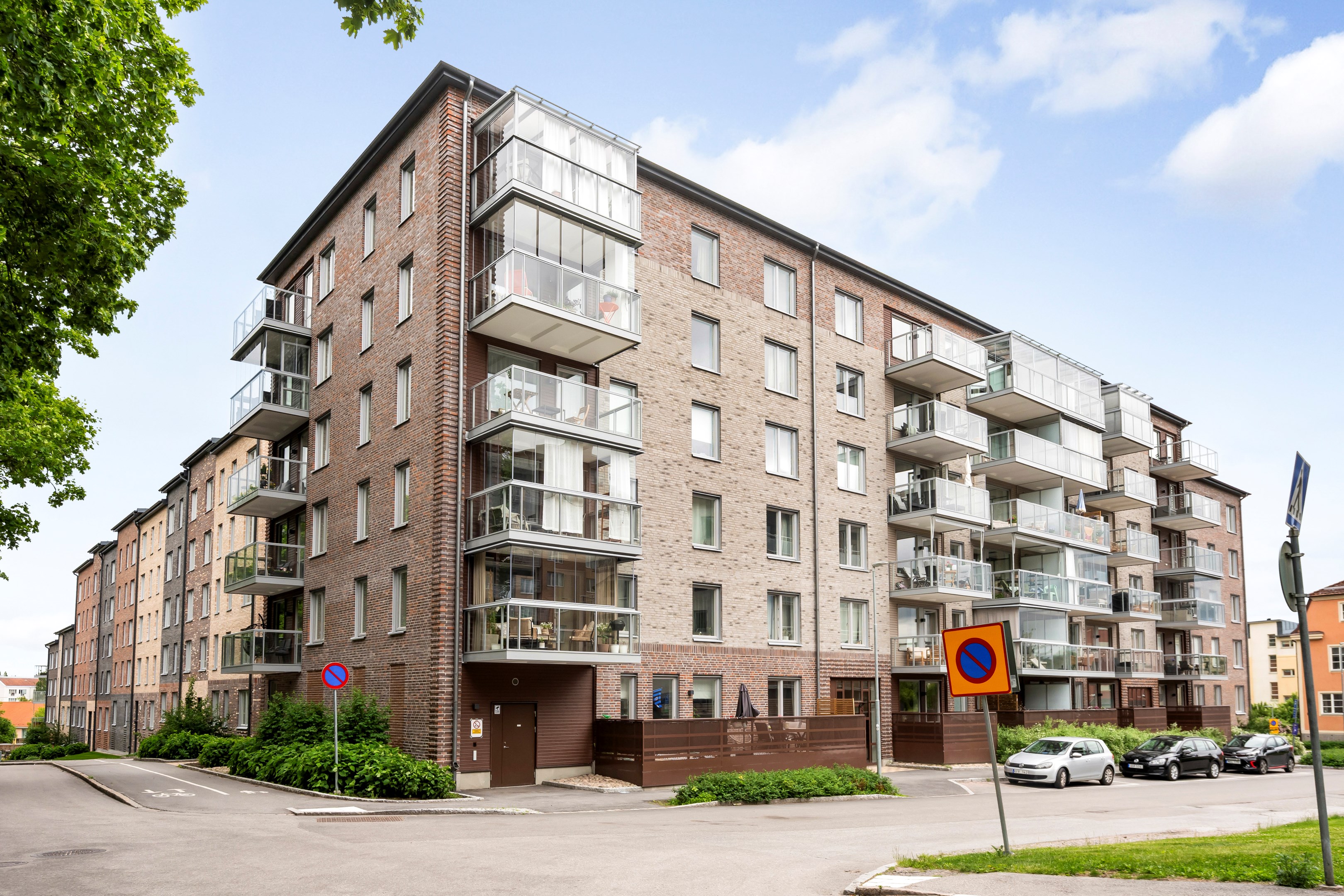 Bostadsbild från Gösta Wahlströms väg 2A, Kommande i Rickomberga, Uppsala