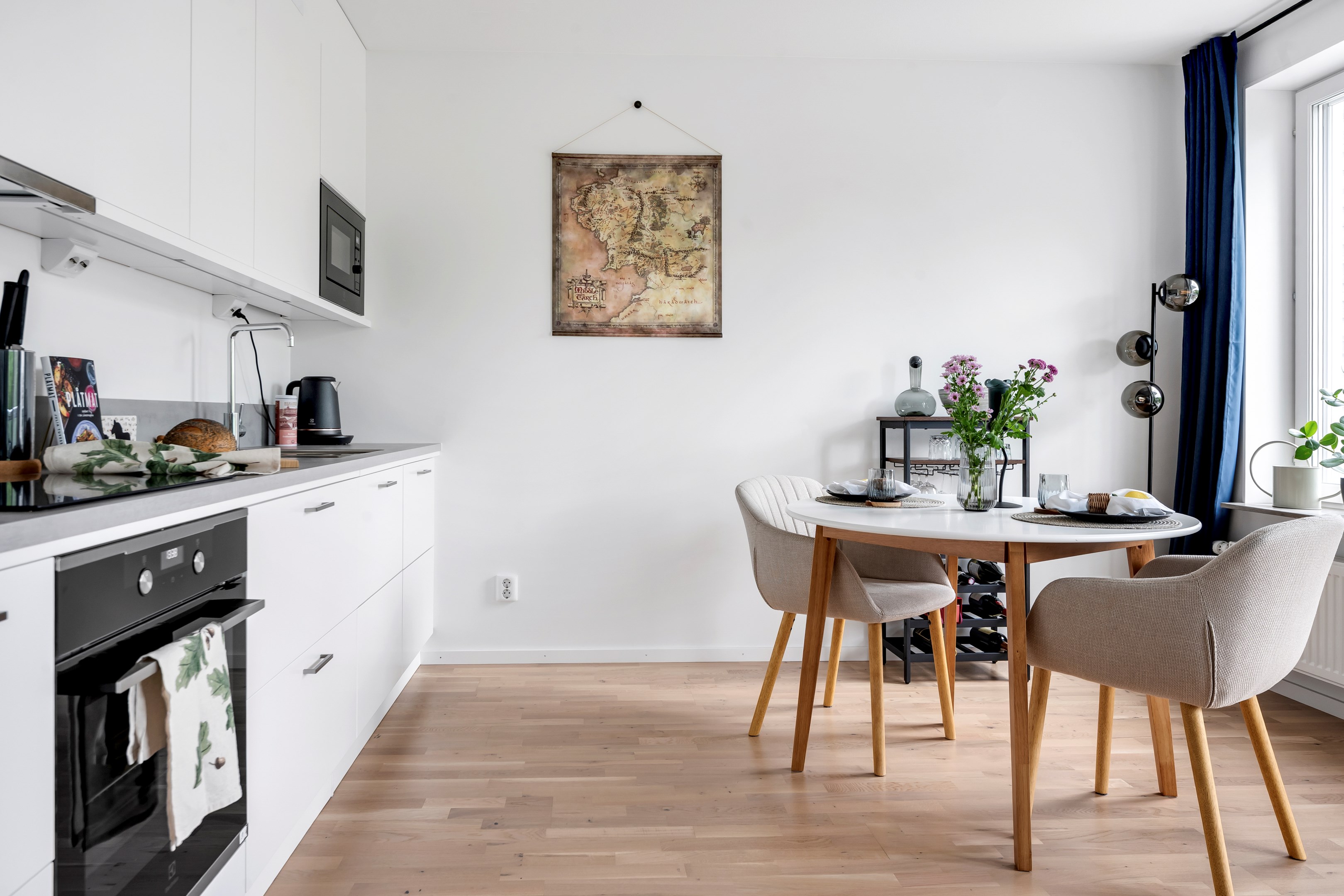 Bostadsbild från Gösta Wahlströms väg 2A, Kommande i Rickomberga, Uppsala