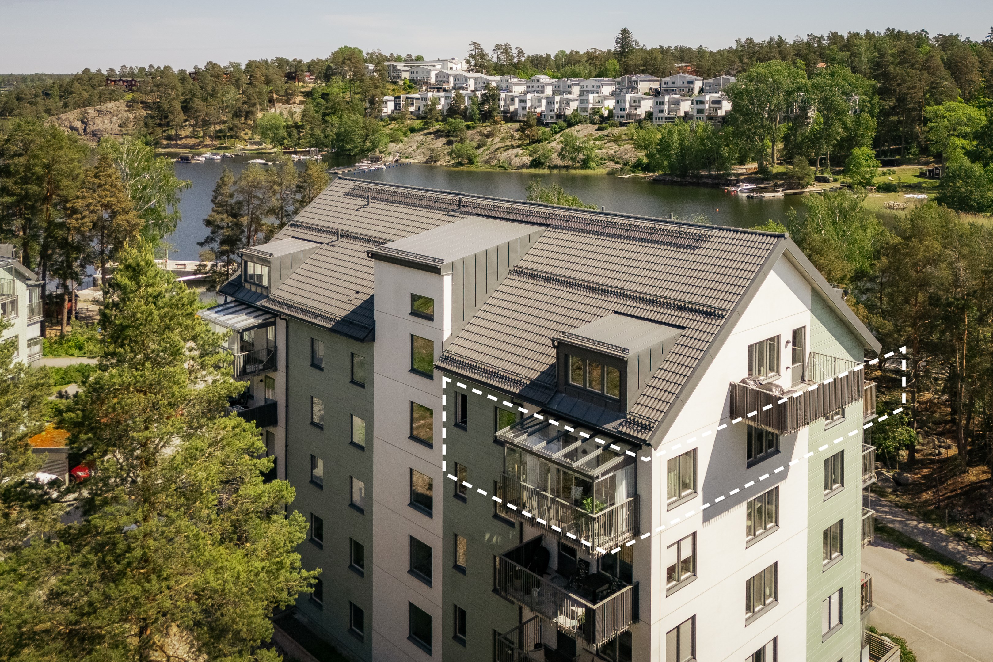 Bostadsbild från Sandtäktsvägen 13, Till salu i Mörtnäs, Värmdö