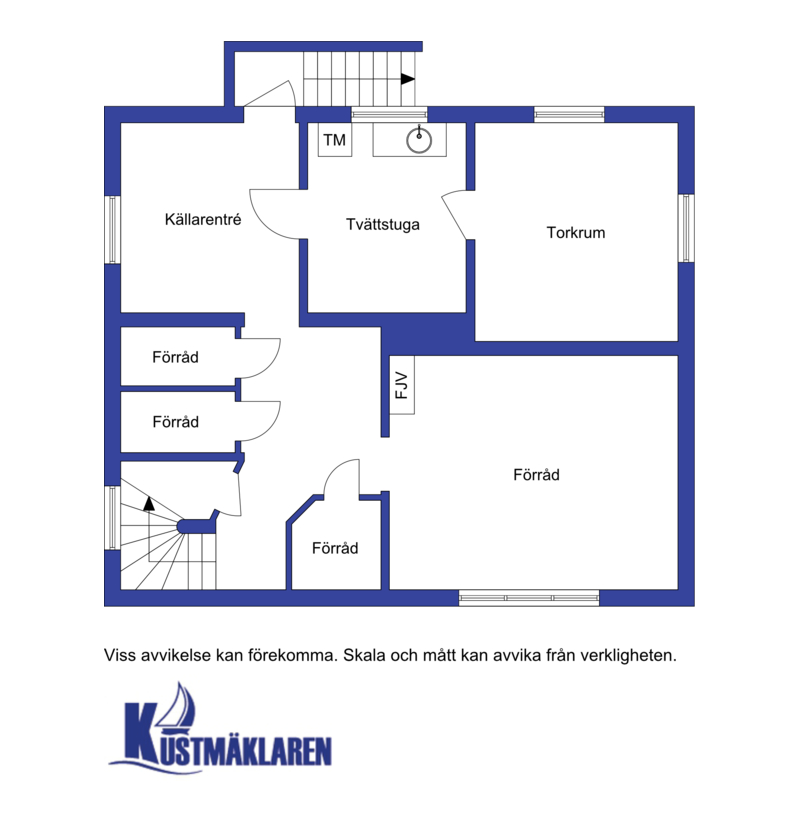 Planritning - Källarplan