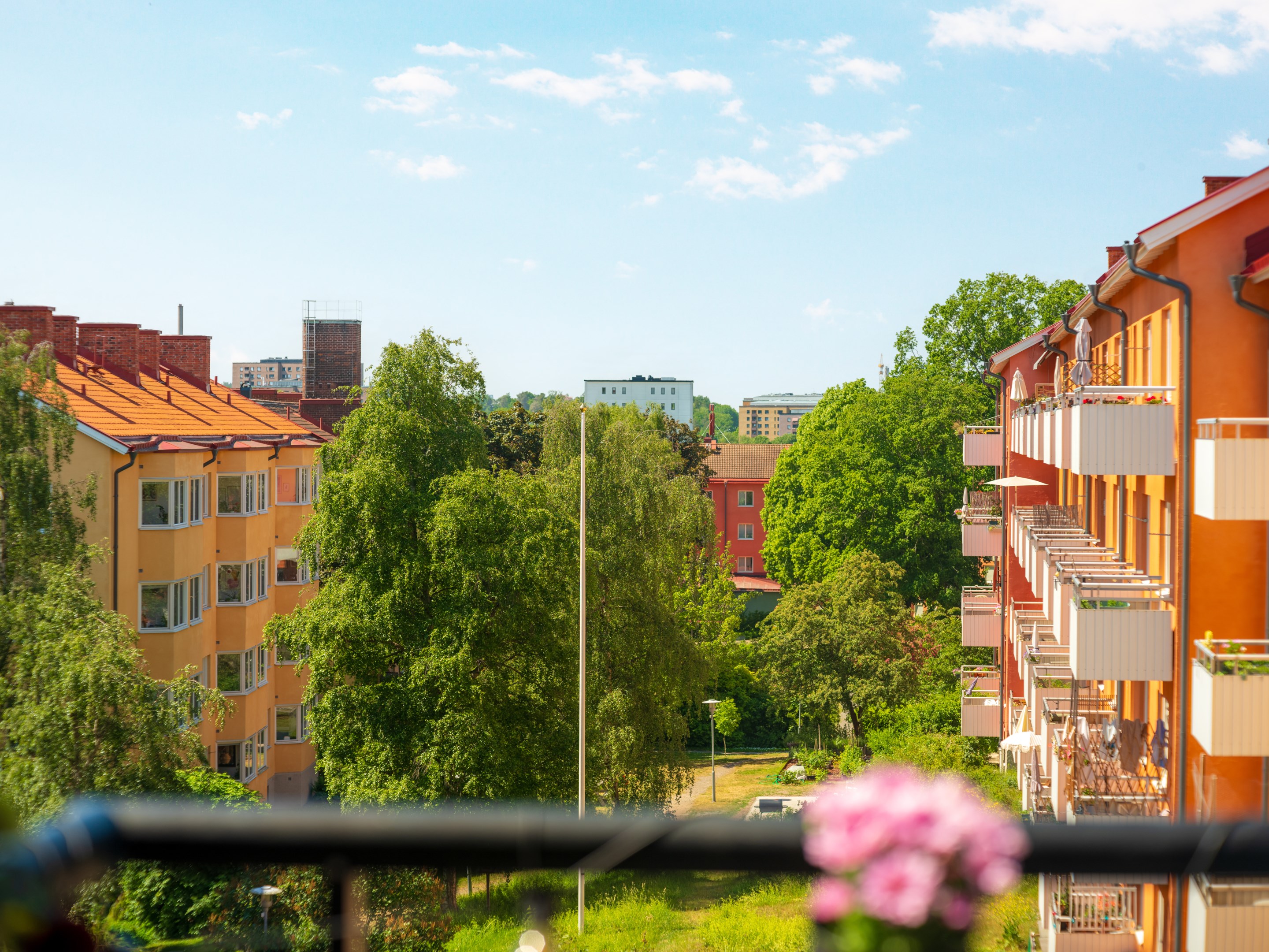 Bostadsbild från Manhemsgatan 7, Kommande i Aspudden, Stockholm