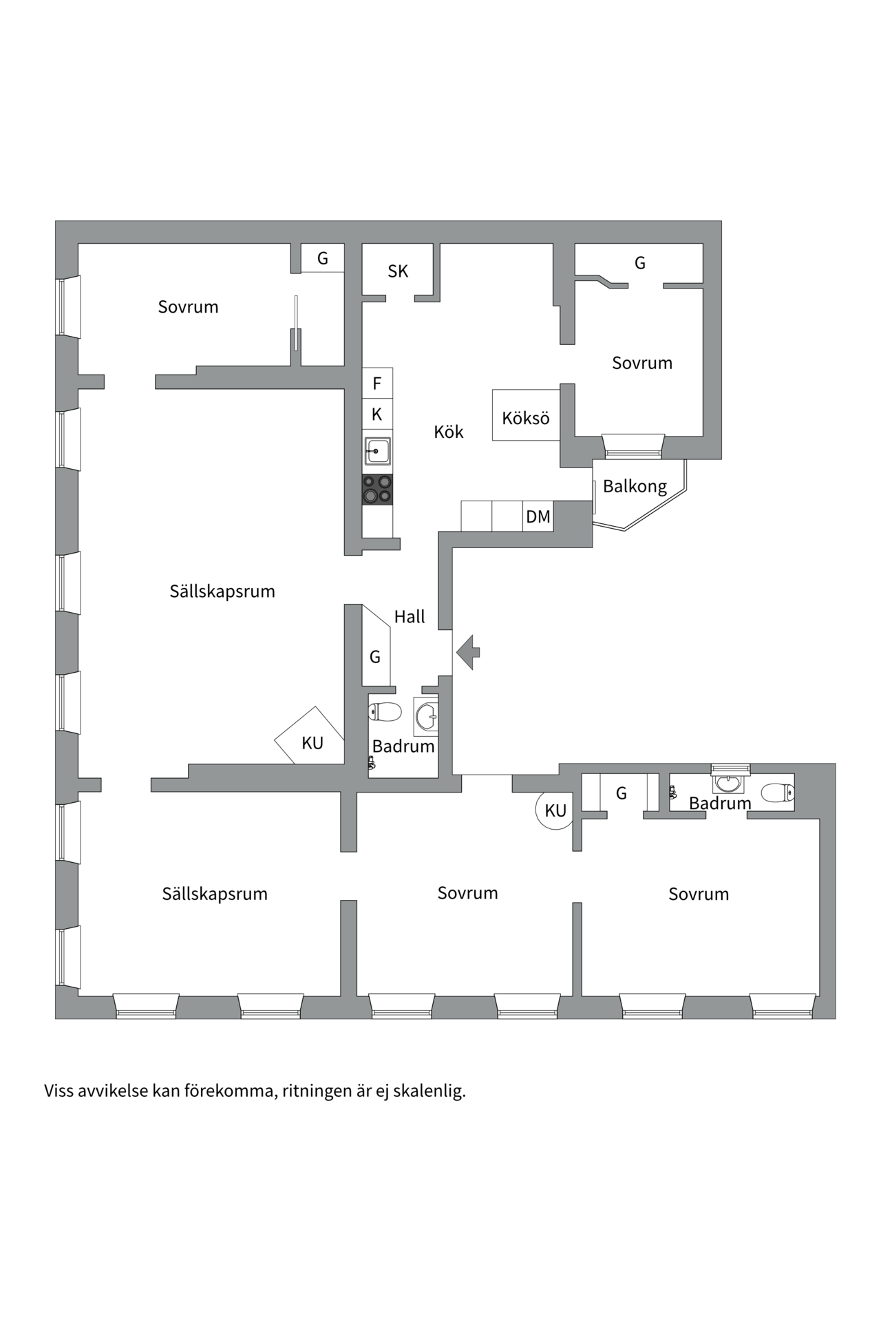Bostadsbild från Götgatan 25, Kommande i Södermalm, Stockholm