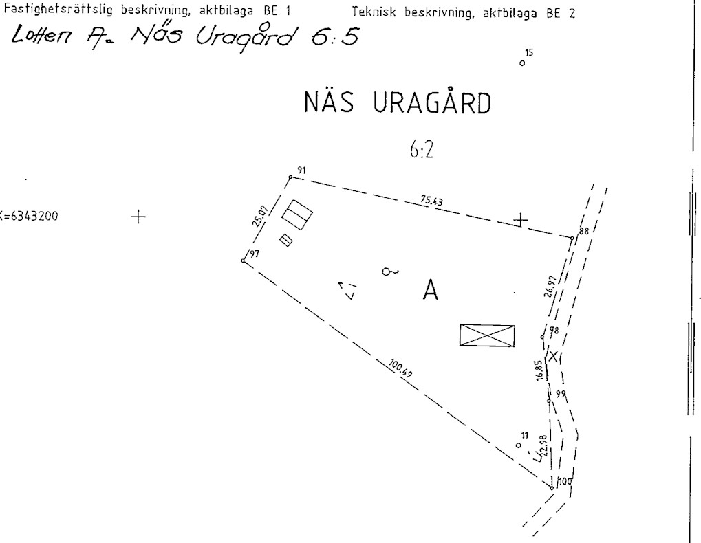 landmålertegning