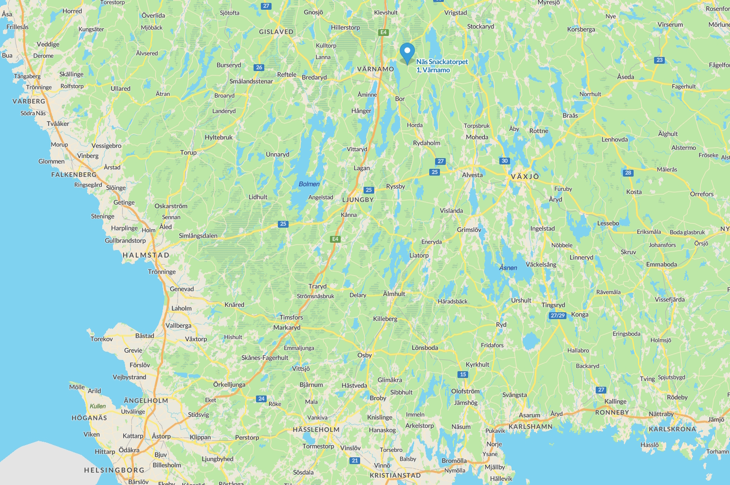 oversigtskort