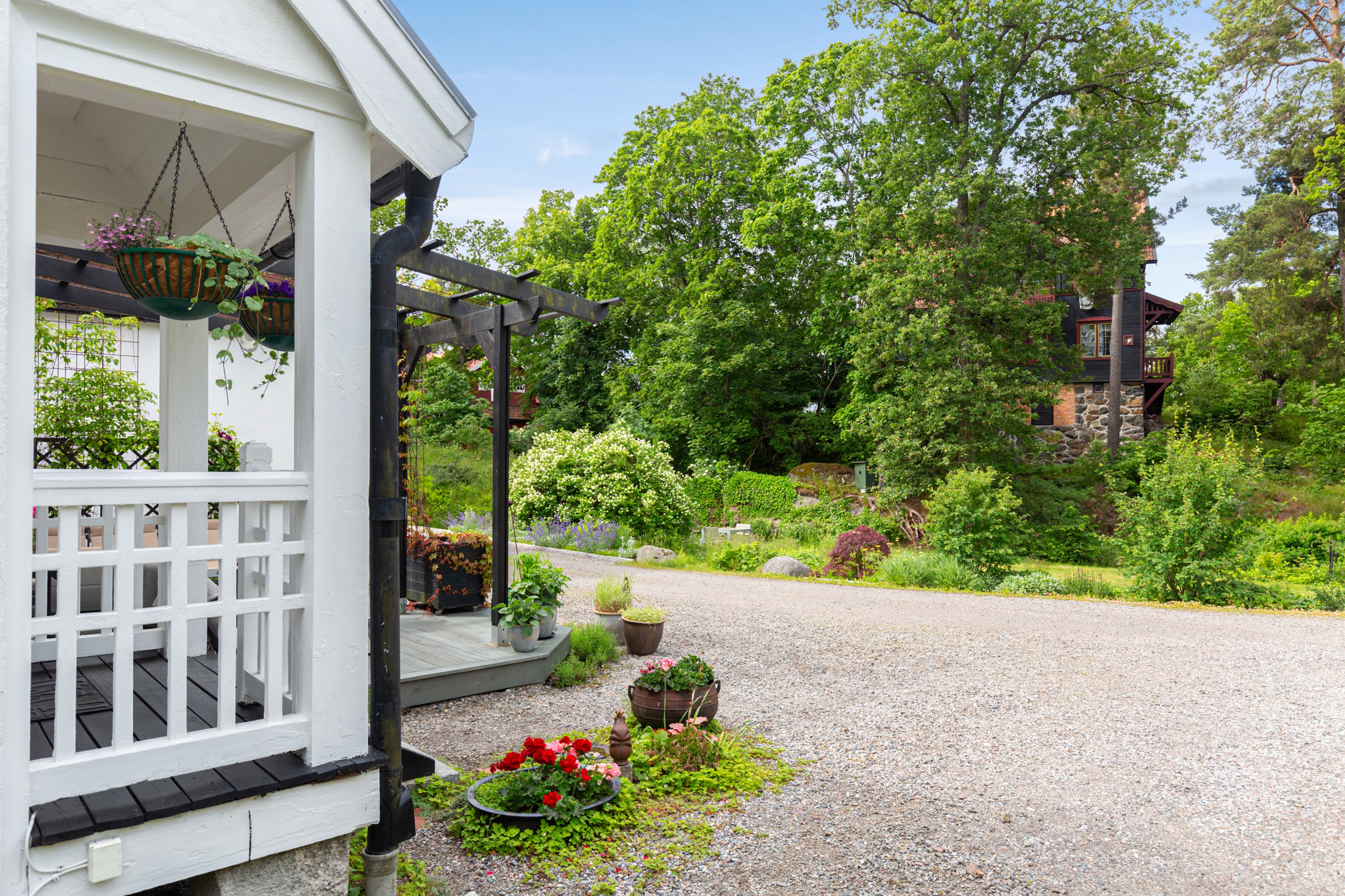 Bostadsbild från Krokvägen 12B, Kommande i Storängen, Nacka