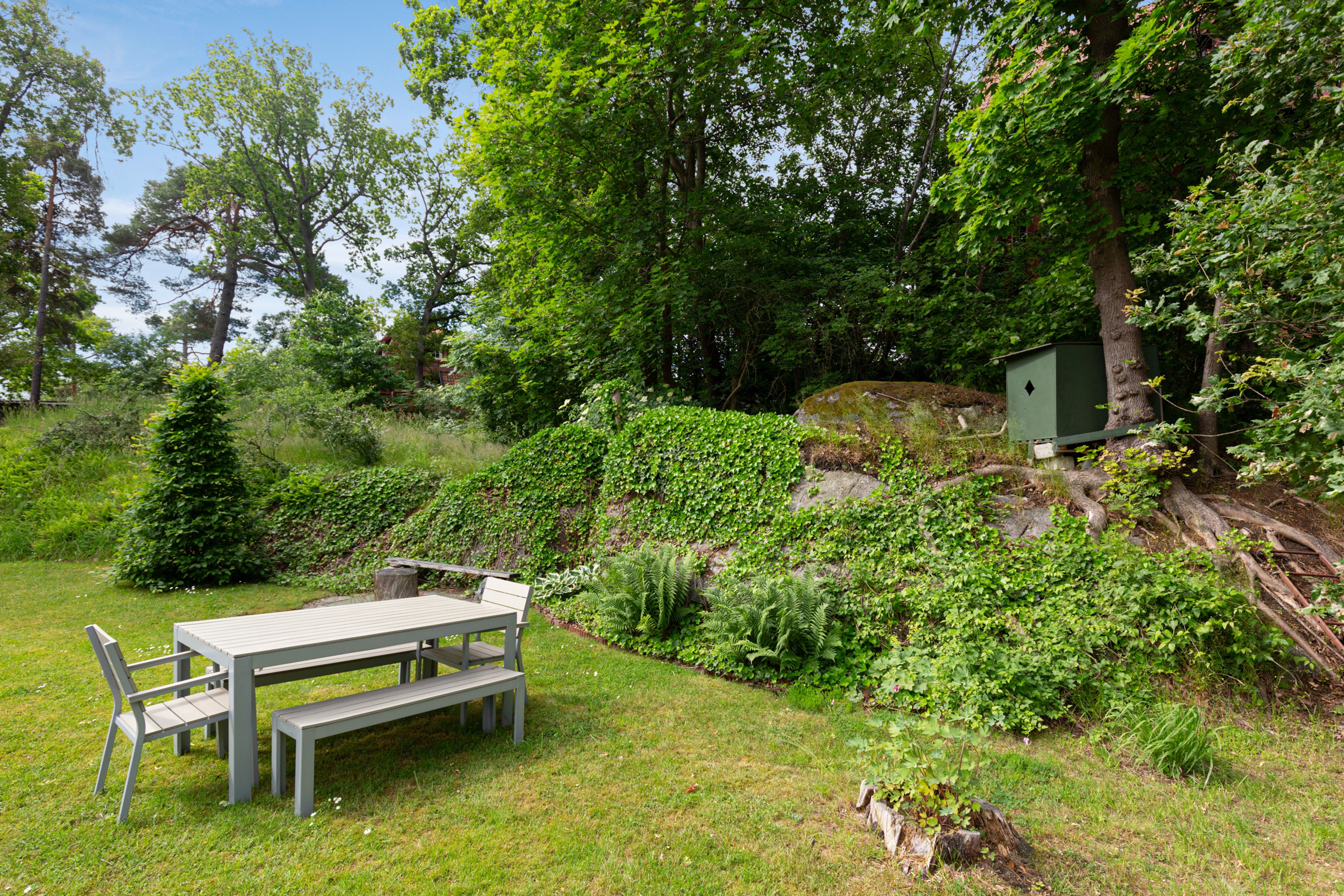 Bostadsbild från Krokvägen 12B, Kommande i Storängen, Nacka