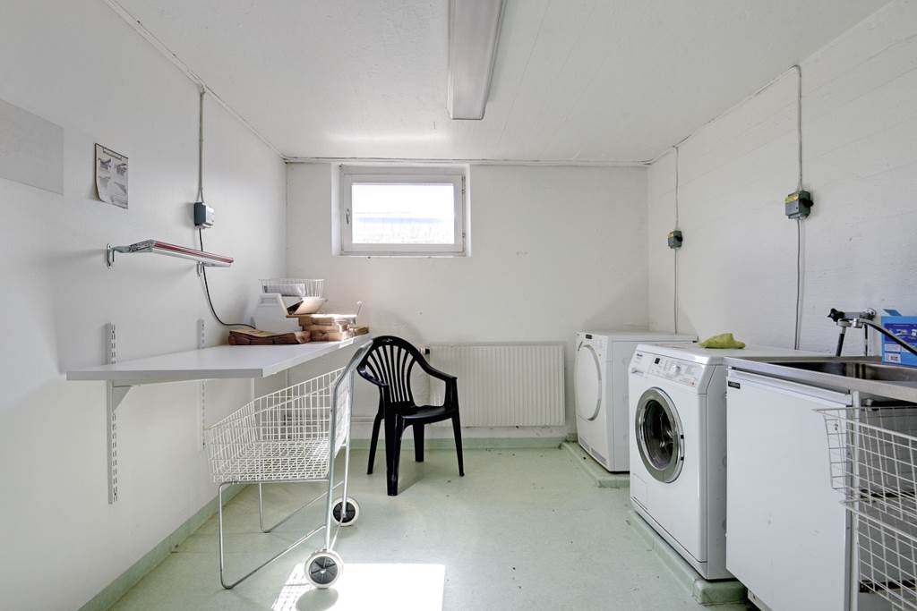Föreningens tvättstuga, ligger i samma hus