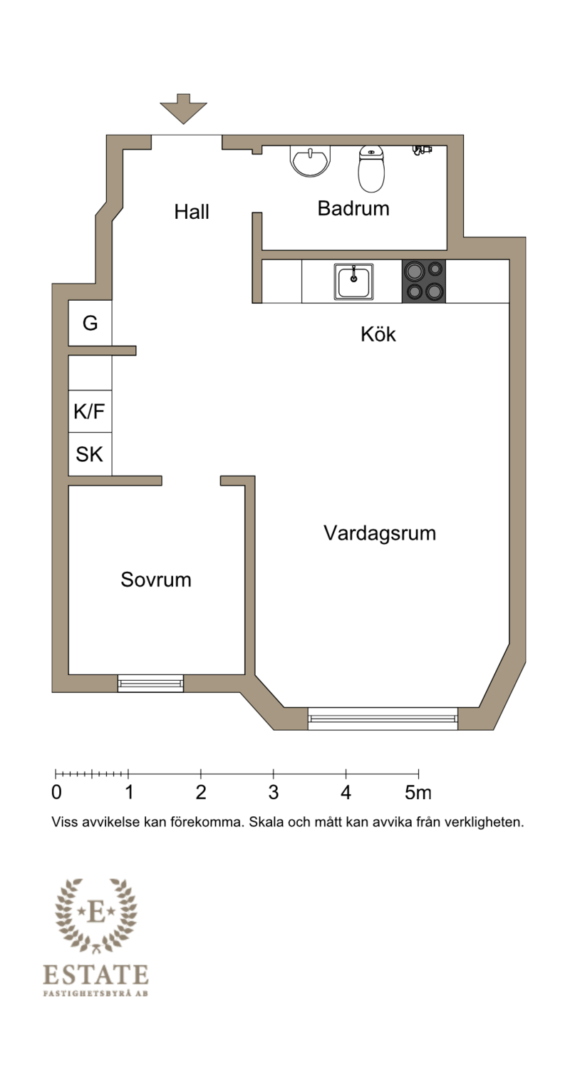 2D-planritning alternativ planlösning