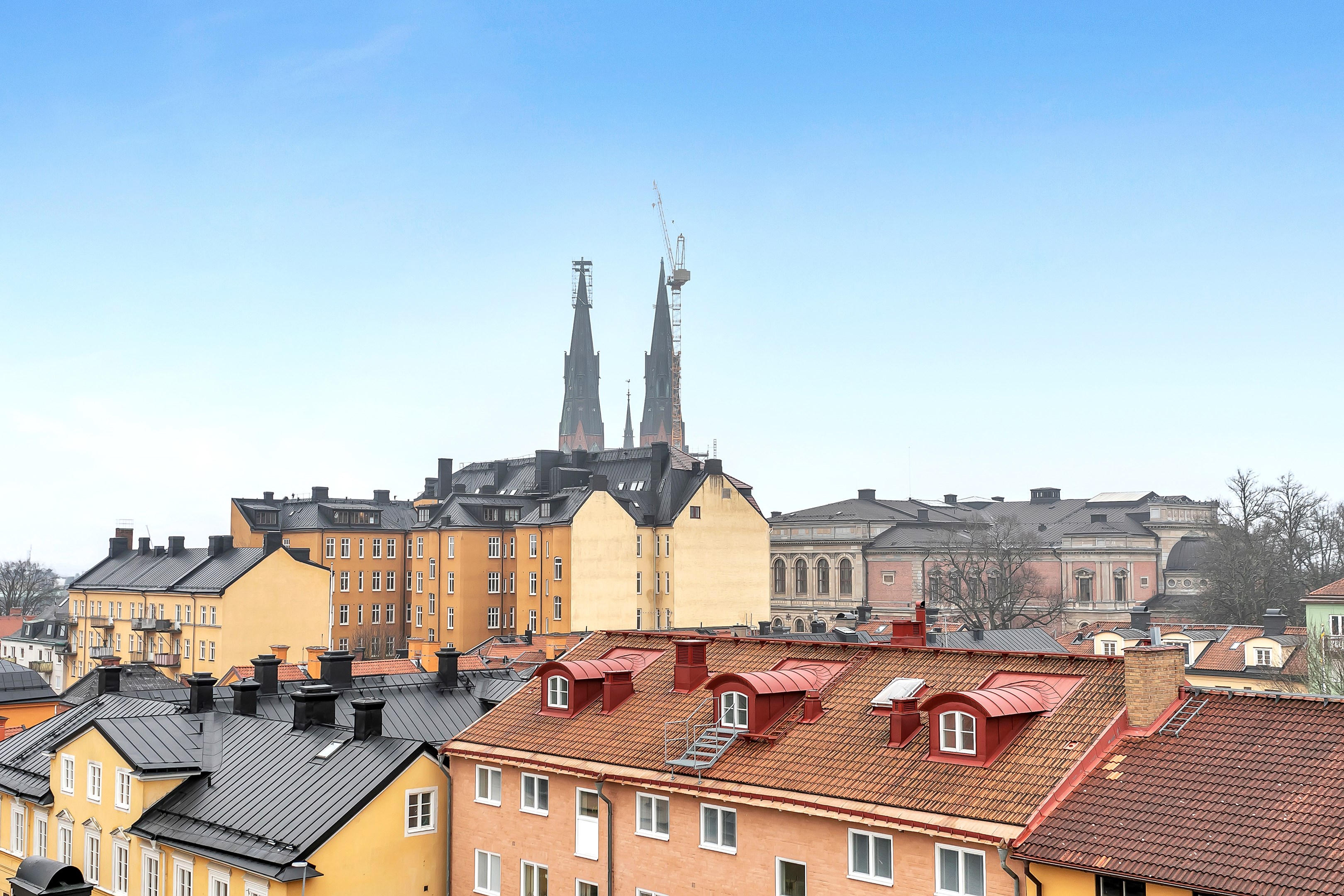 Utsikt från takterrassen