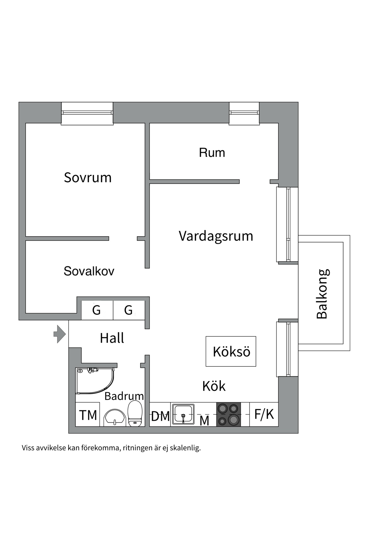 Alternativ planlösning