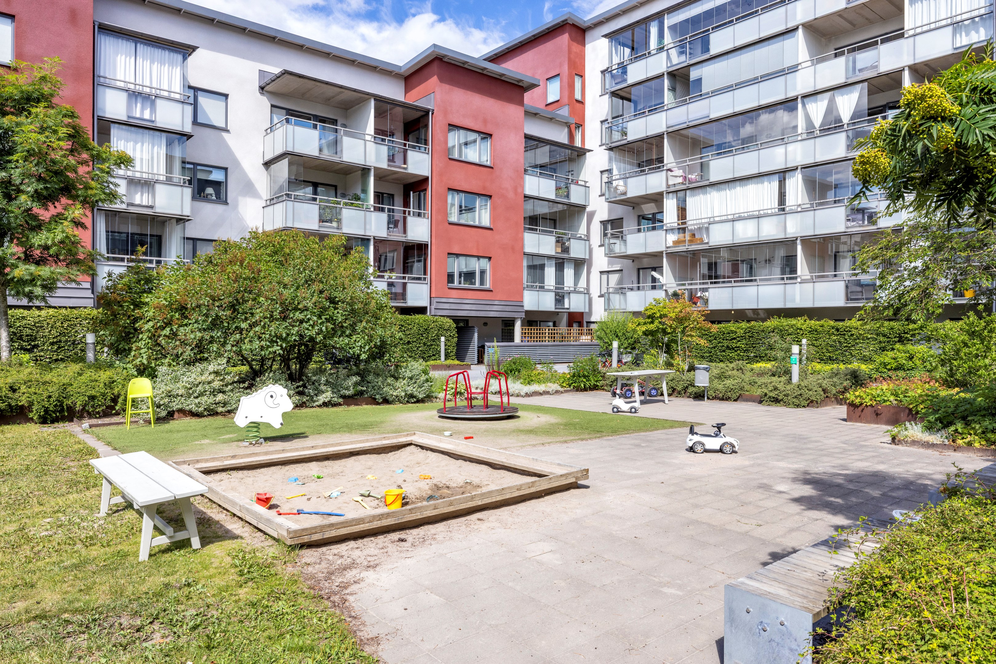 Bostadsbild från Portalgatan 76, Kommande i Kapellgärdet, Uppsala