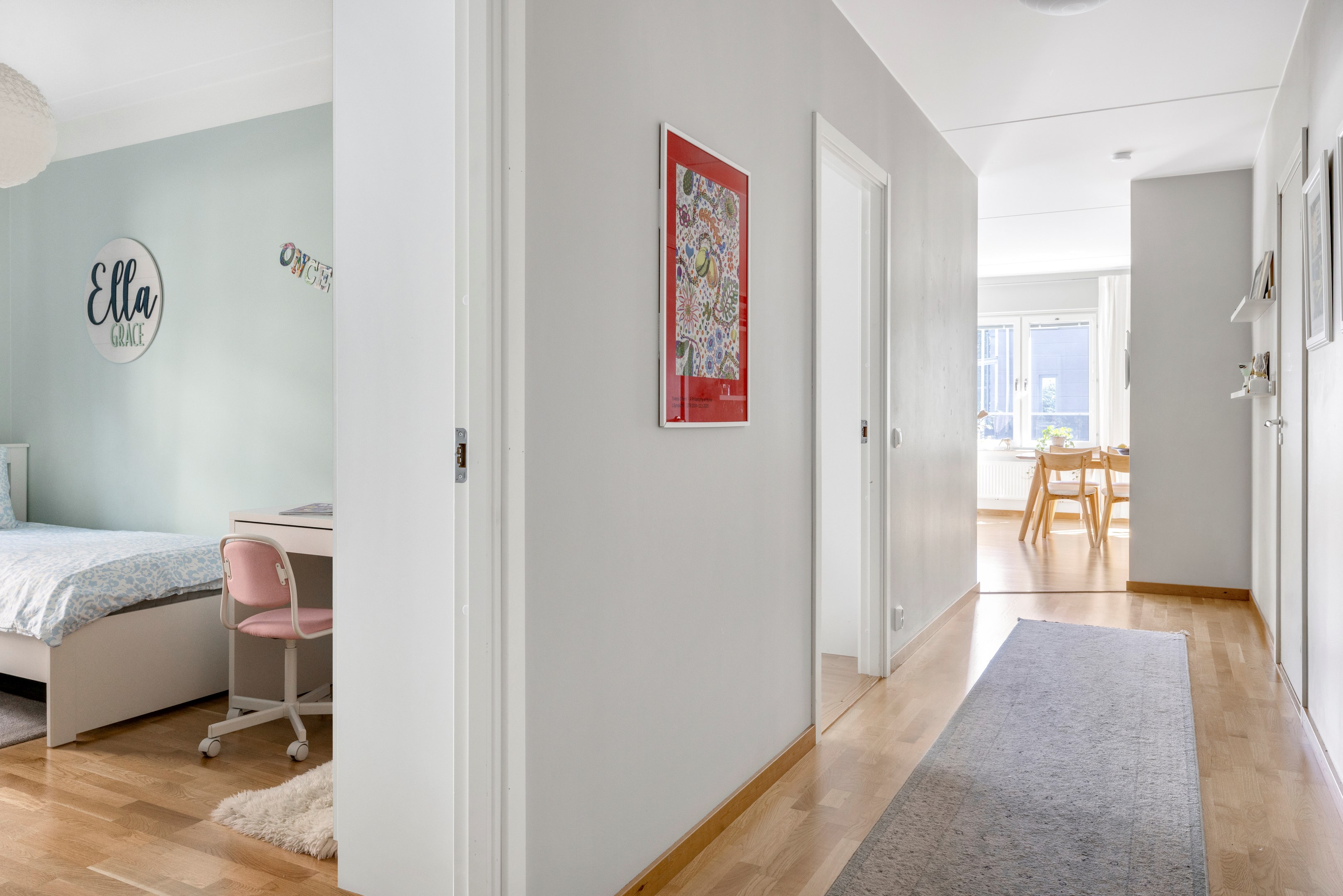 Bostadsbild från Portalgatan 76, Kommande i Kapellgärdet, Uppsala
