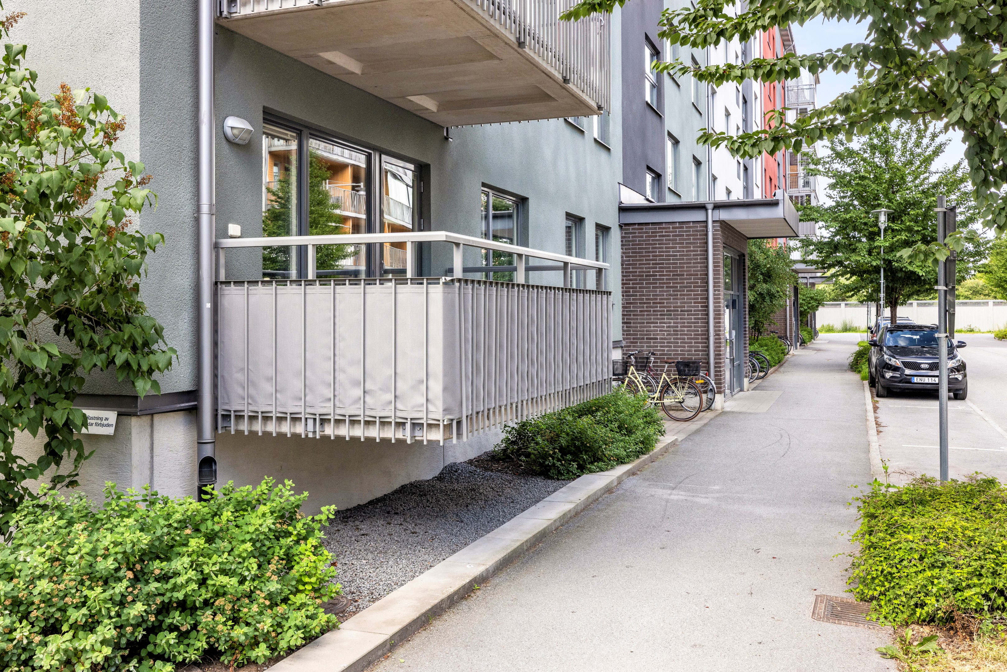 Bostadsbild från Portalgatan 76, Kommande i Kapellgärdet, Uppsala