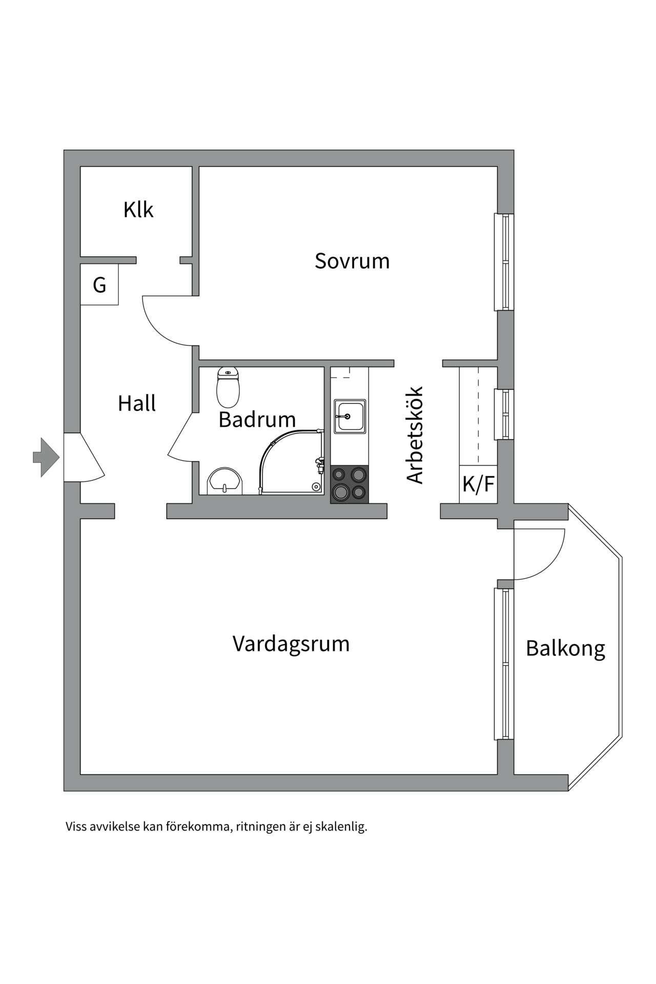Bostadsbild från Johannesbäcksgatan 86C, Snart till salu i Salabacke, Uppsala