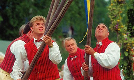 Midsommar i Sälen