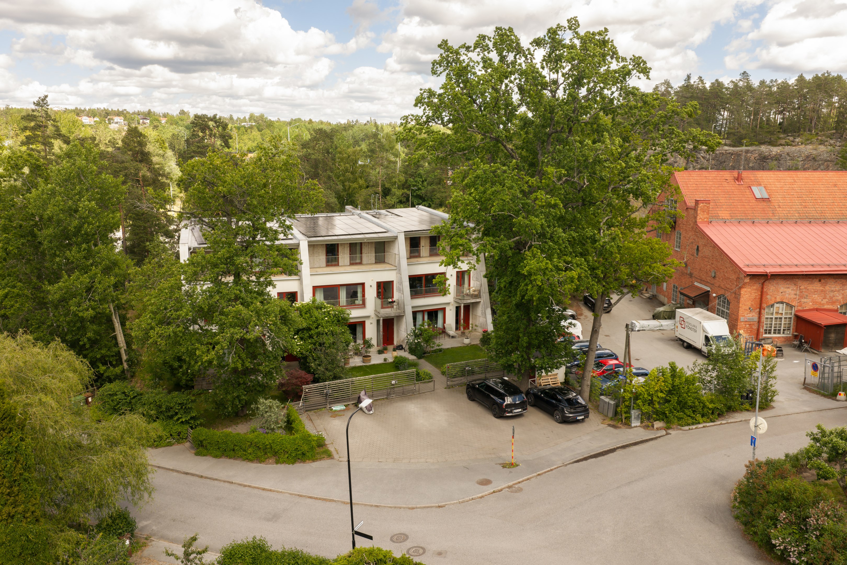 Bostadsbild från Stubbsundsvägen 1C, Kommande i Storängen, Nacka