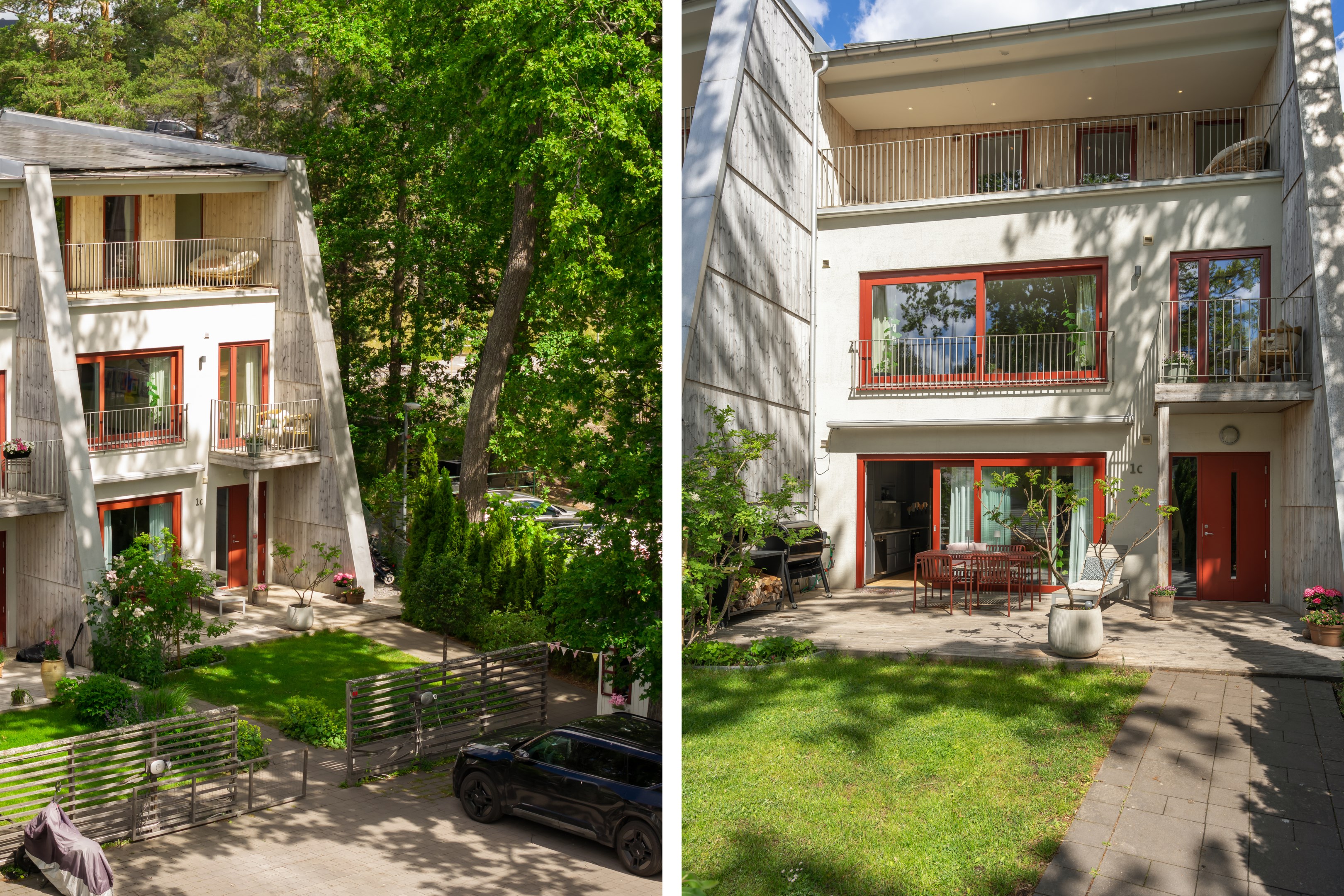 Bostadsbild från Stubbsundsvägen 1C, Kommande i Storängen, Nacka