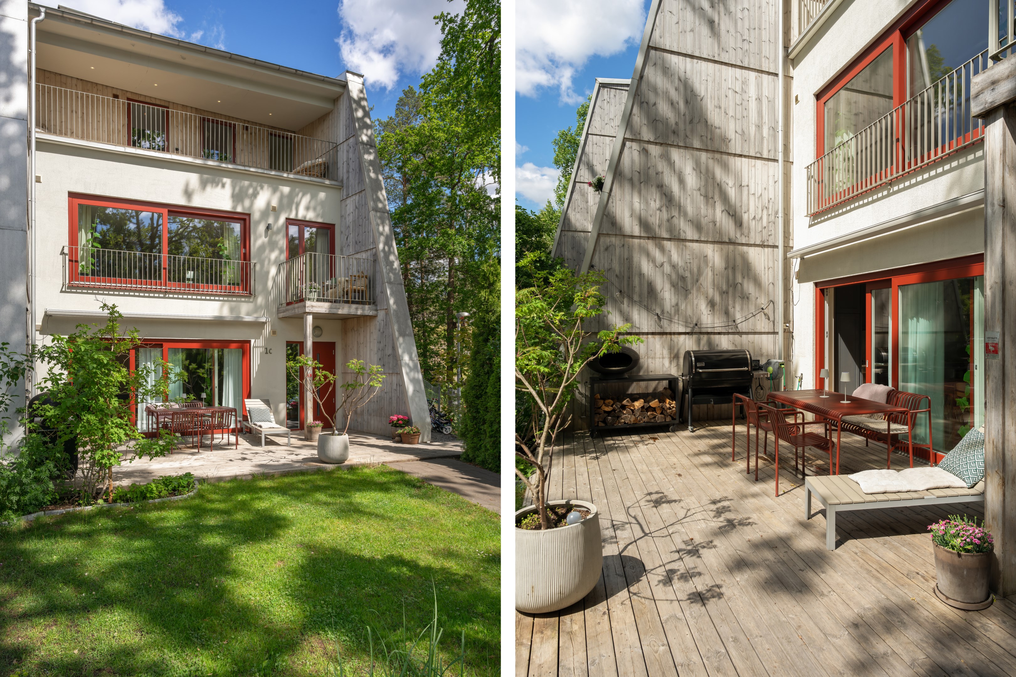 Bostadsbild från Stubbsundsvägen 1C, Kommande i Storängen, Nacka